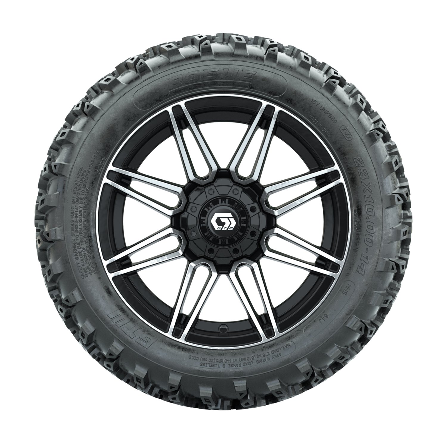 A19-2395 Stealth / Machined & Gloss Black / Rogue