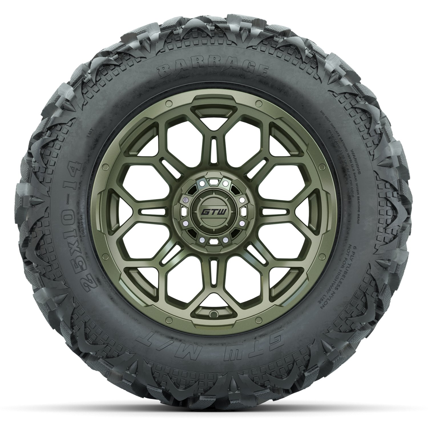 20-033 A19-2502 Bravo / Matte Recon Green / Barrage