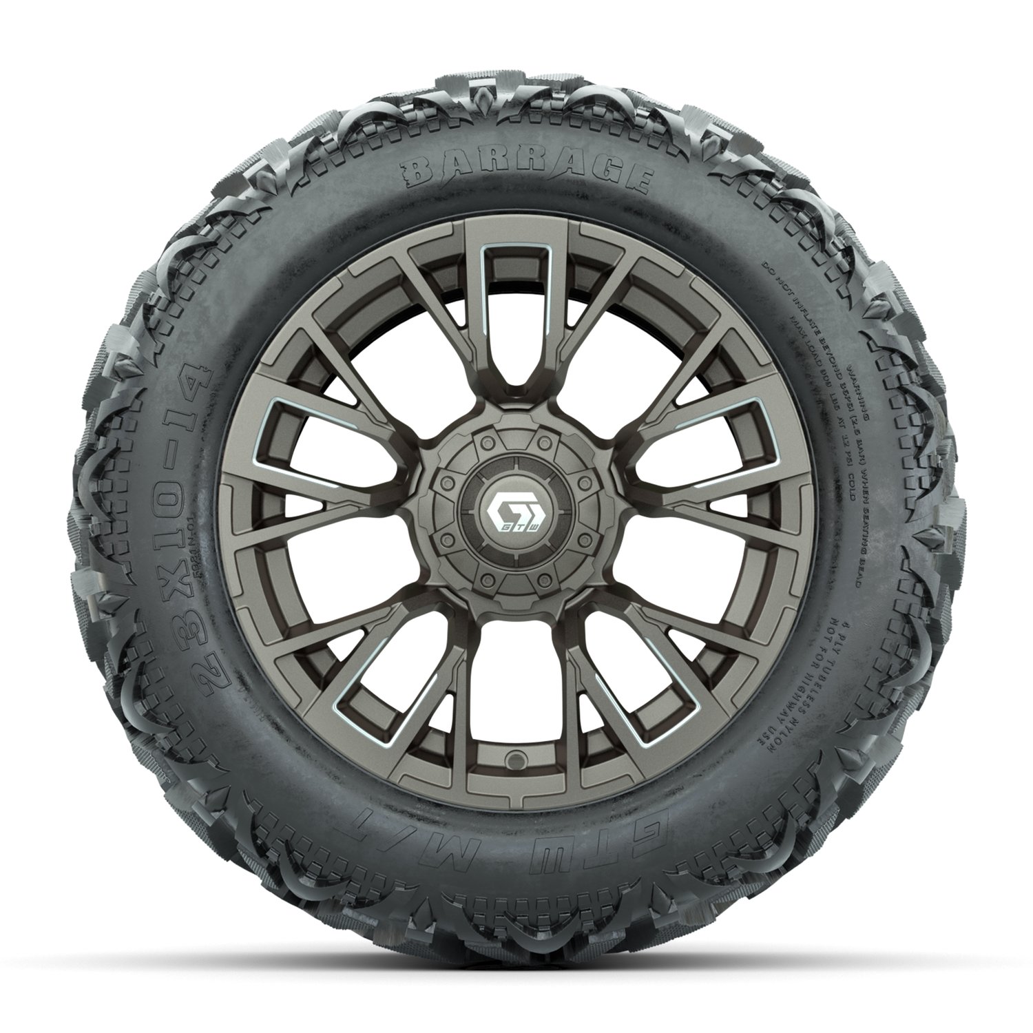 19-423 A19-2601 Vandal / Satin Bronze / Barrage