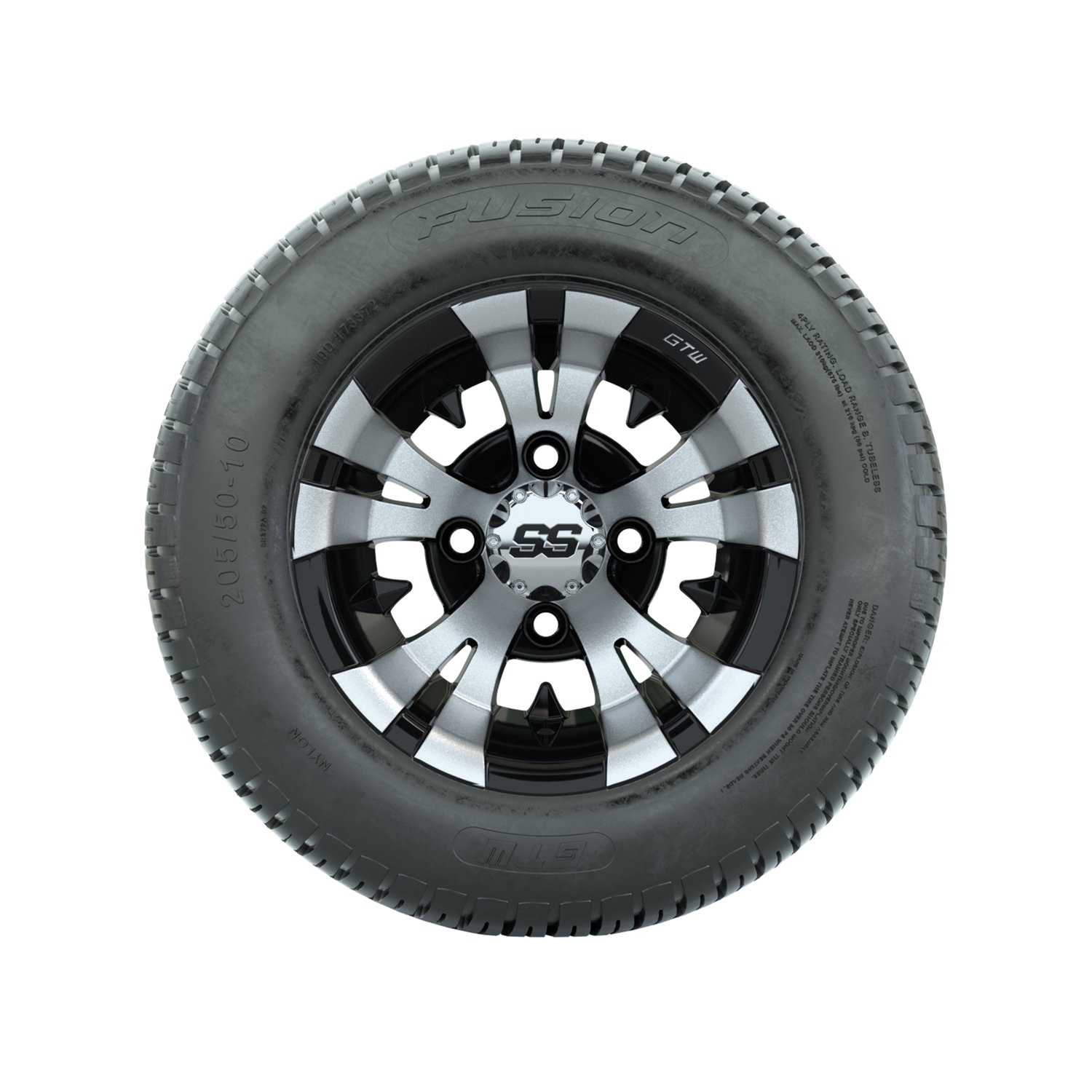 A19-339 Vampire / Machined & Black / Fusion