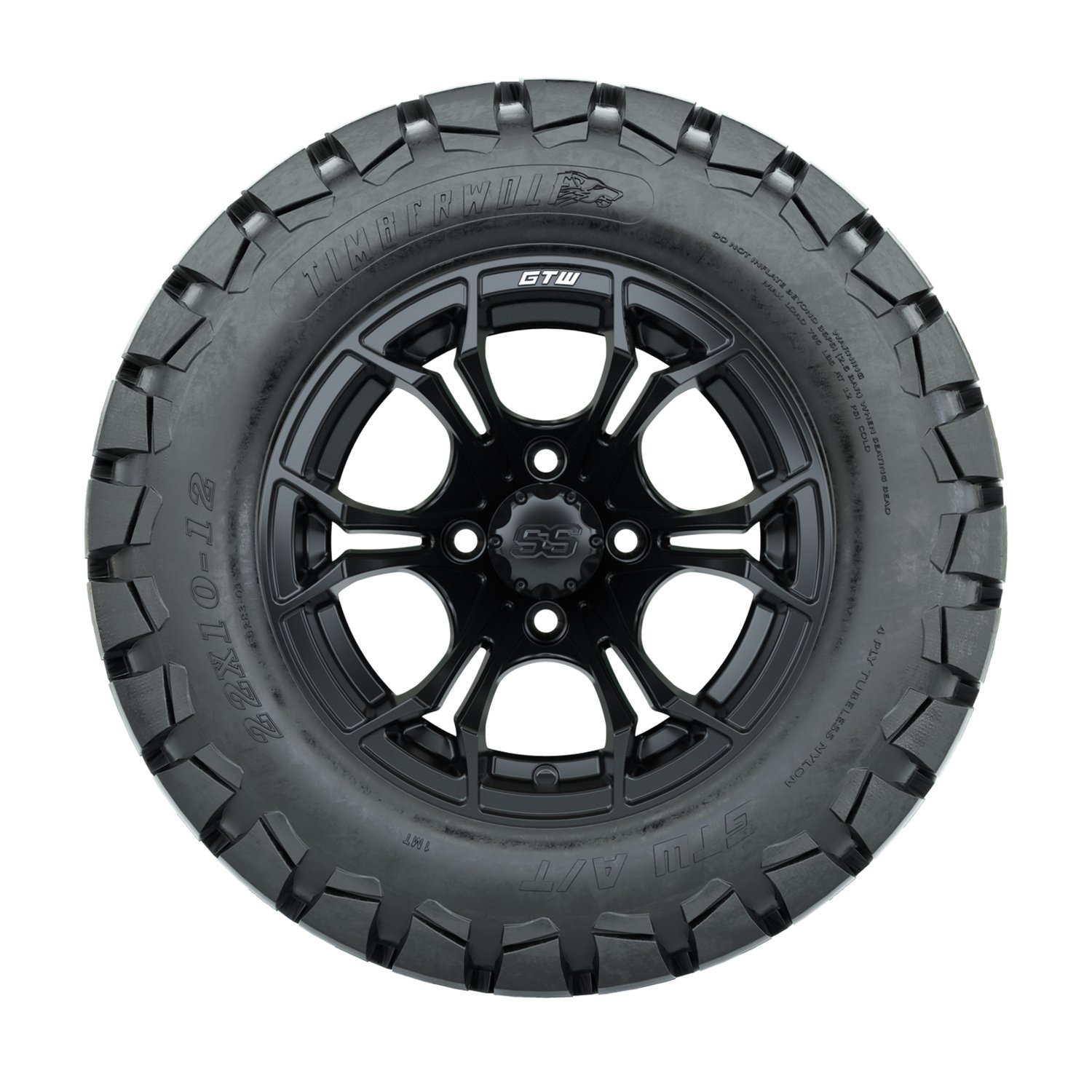 A19-387 Spyder / Matte Black / Timberwolf
