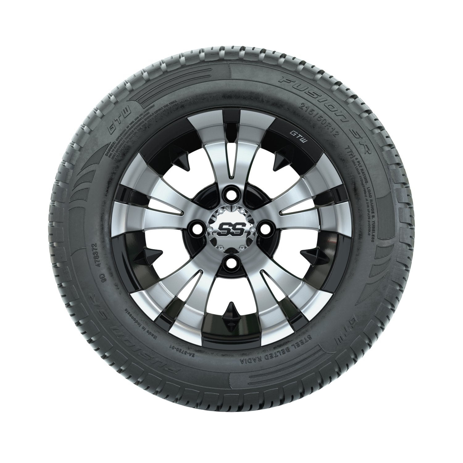 A19-599 Vampire / Machined & Black / Fusion SR