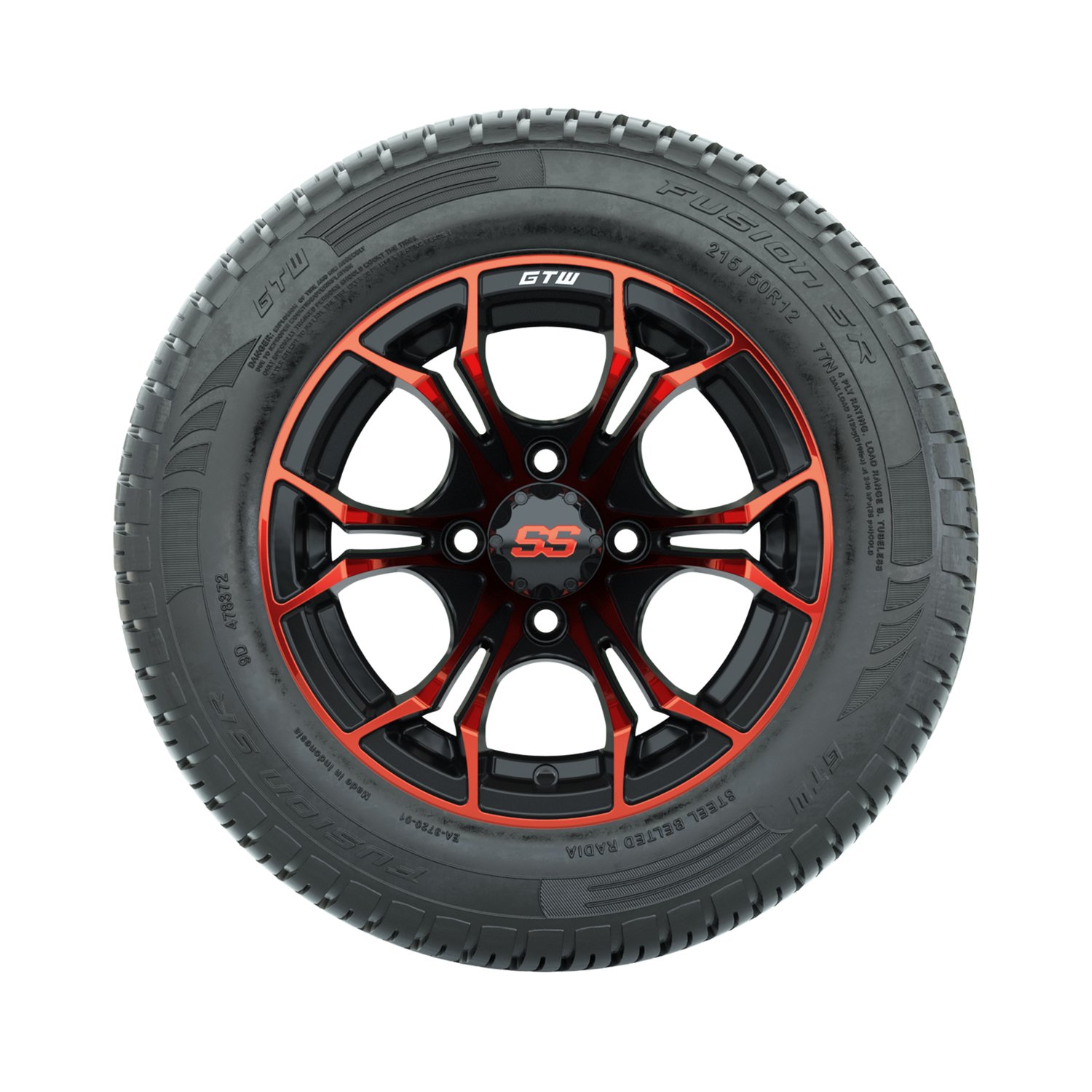 A19-616 Spyder / Black & Red / Fusion SR