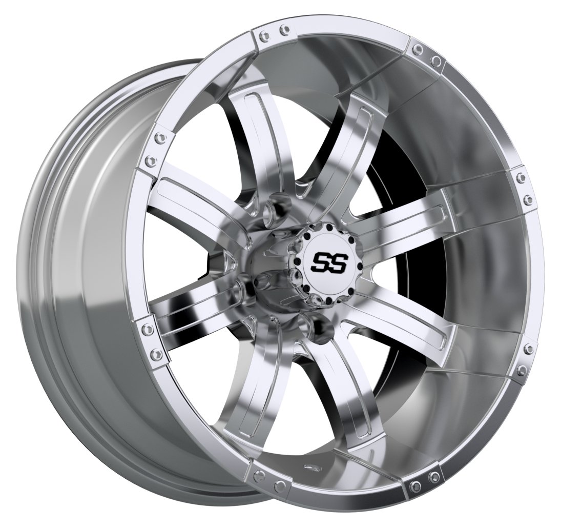 19-141 GTW Tempest 14x7 Chrome Wheel