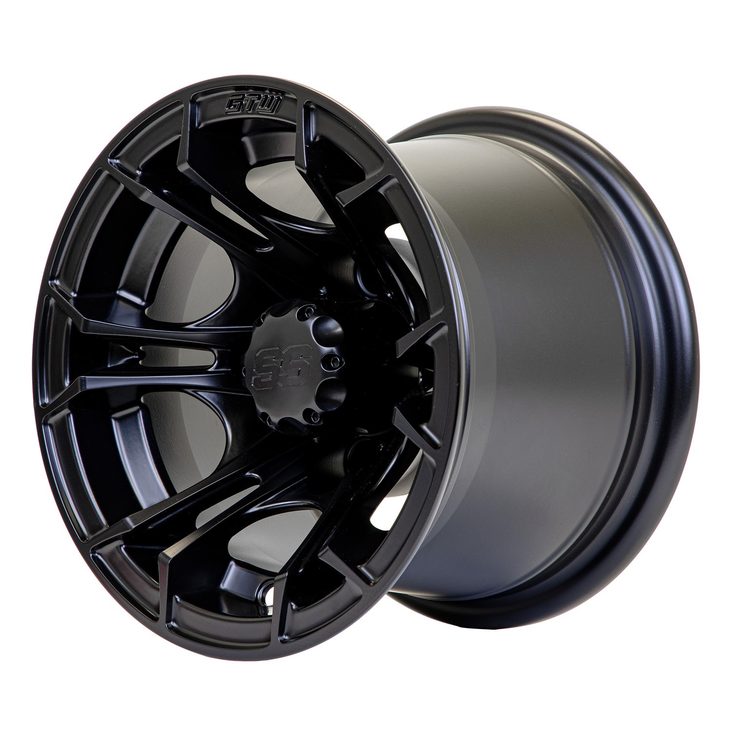 19-383 10" Spyder Wheel - Matte Black