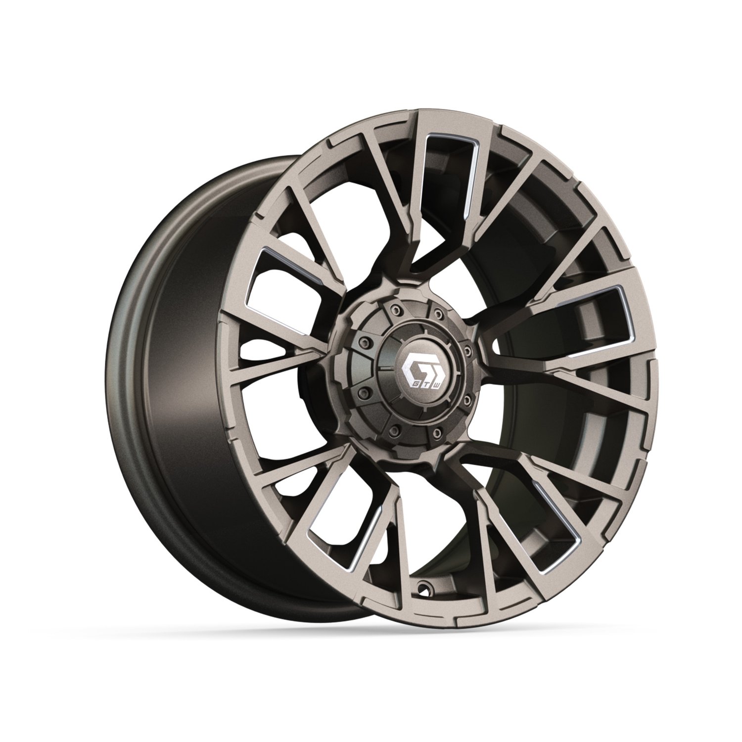 19-423 14" Vandal Bronze & Machined