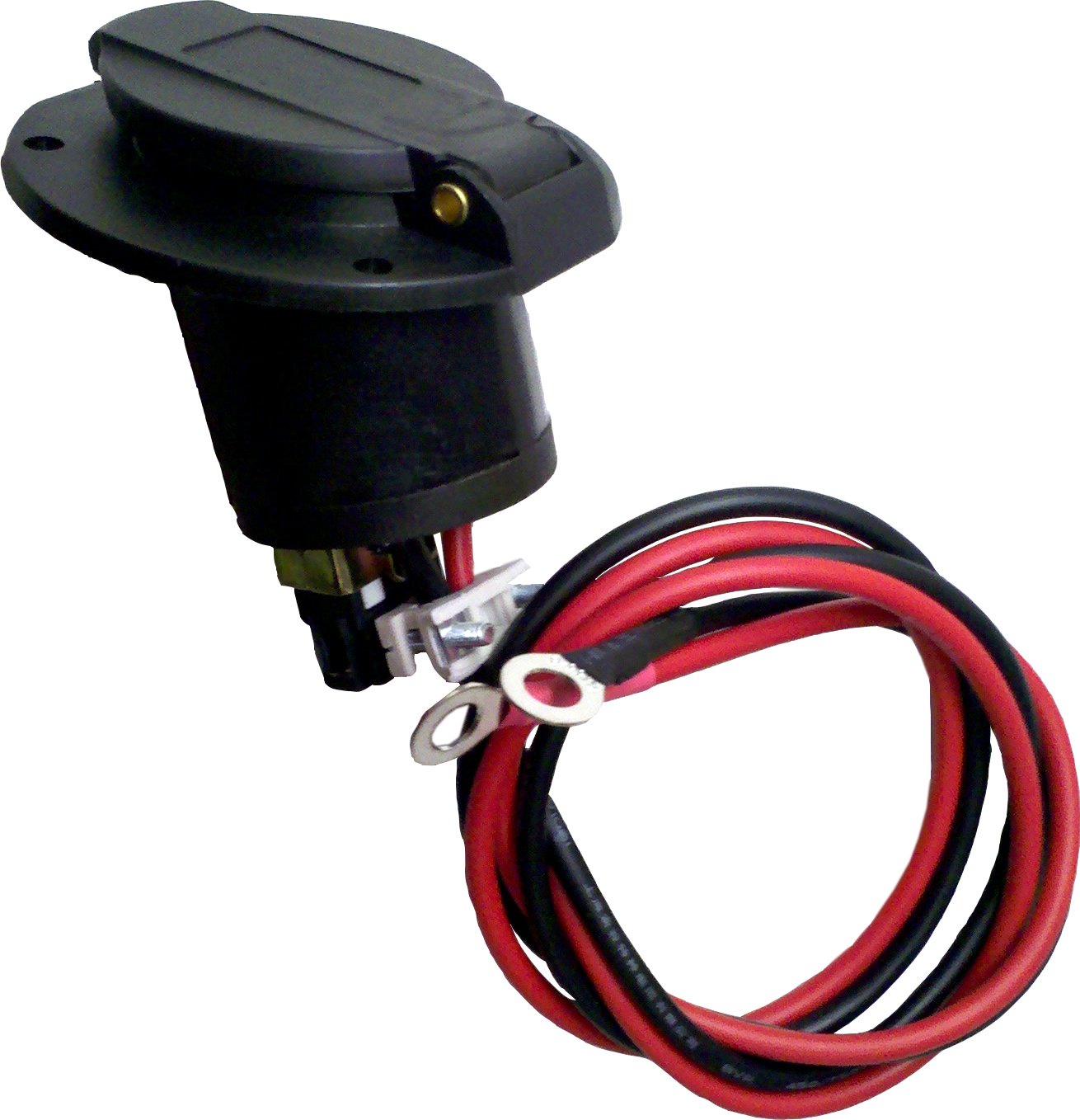 2RC060 Charger Receptacle W/Harness, Switch And Charger Wires