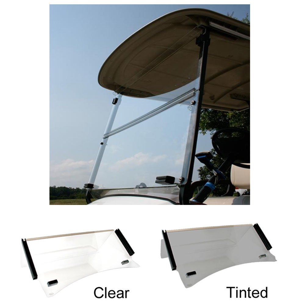09-018 RedDot Yamaha Drive2 Clear Impact Resistant Folding Windshield