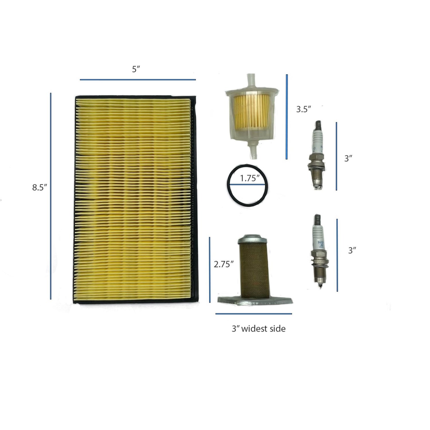 9219 E-Z-GO Deluxe 4-Cycle Tune Up Kit w/ Oil Filter