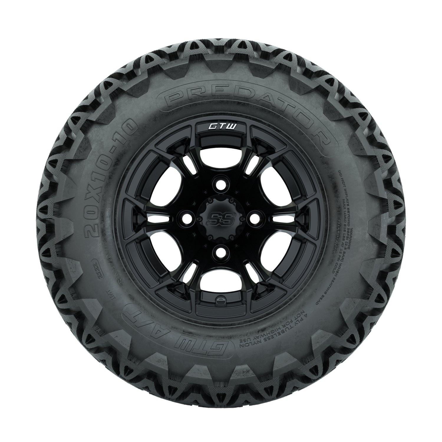A19-1104 Spyder / Matte Black / Predator