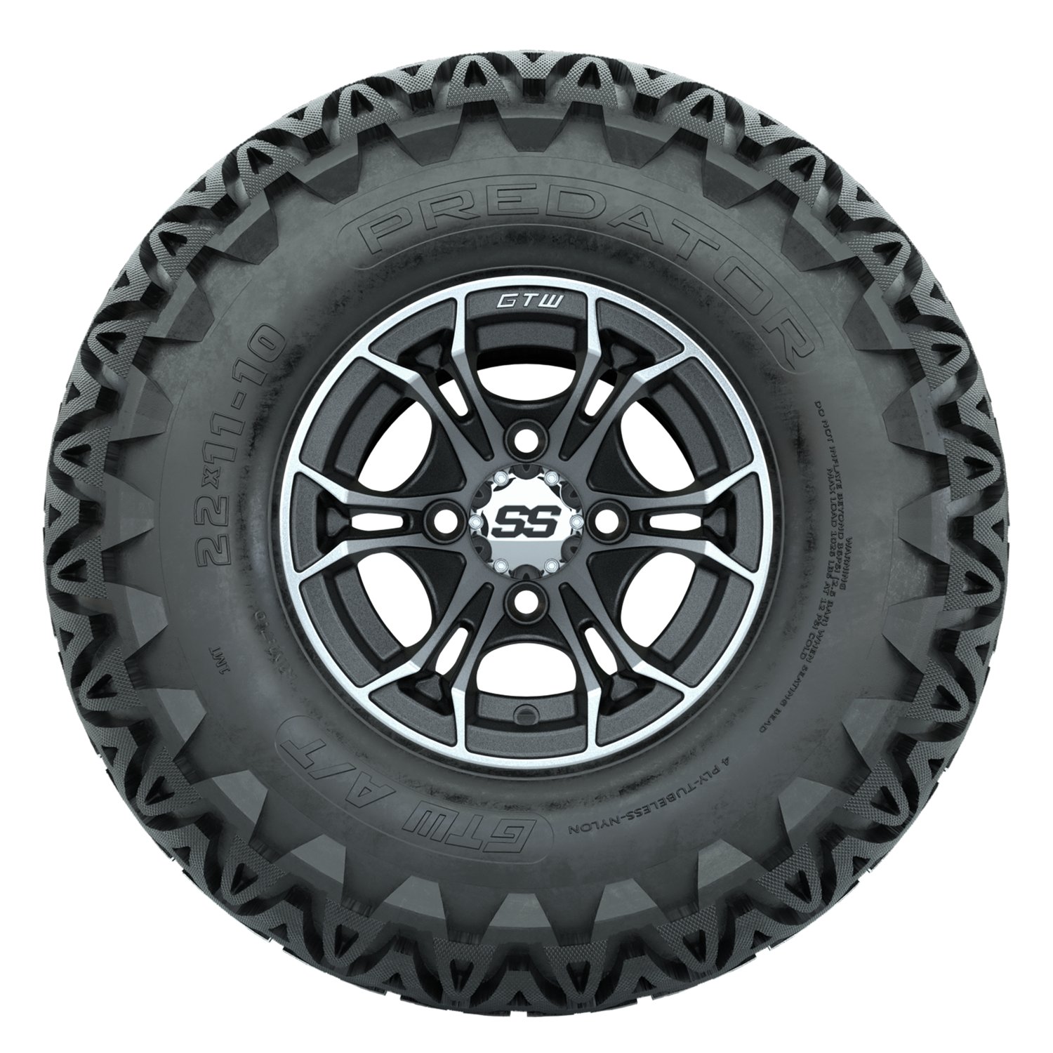A19-1145 Spyder / Matte Gray & Machined / Predator