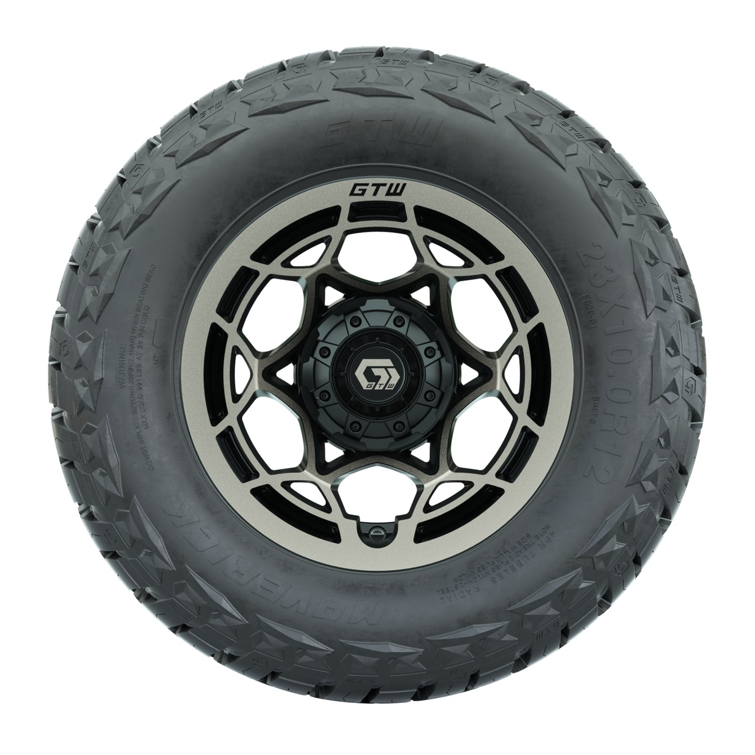 A19-1284 Nexus / Gloss Black & Satin Bronze Face / Maverick 23"