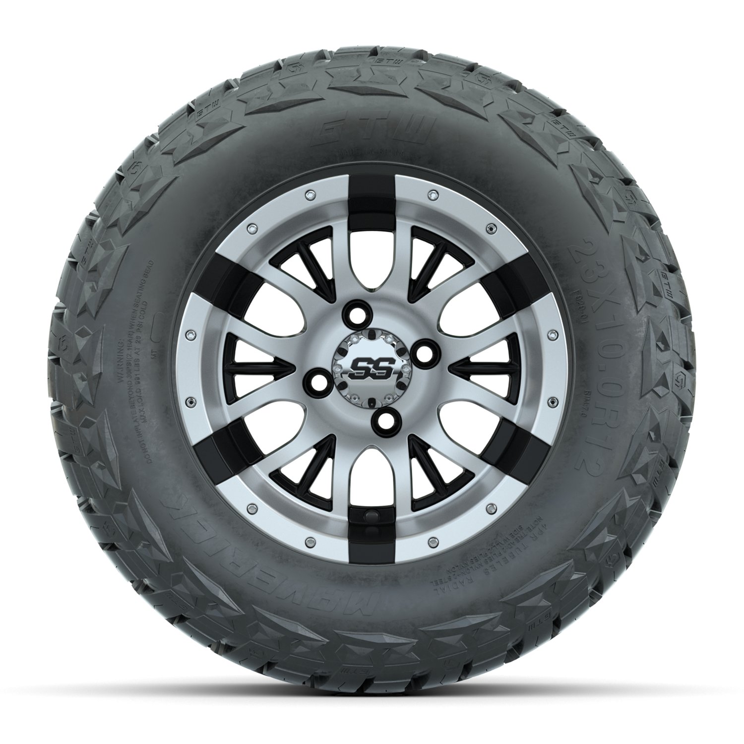 20-087 A19-1349 Diesel / Machined & Black / Maverick 23"