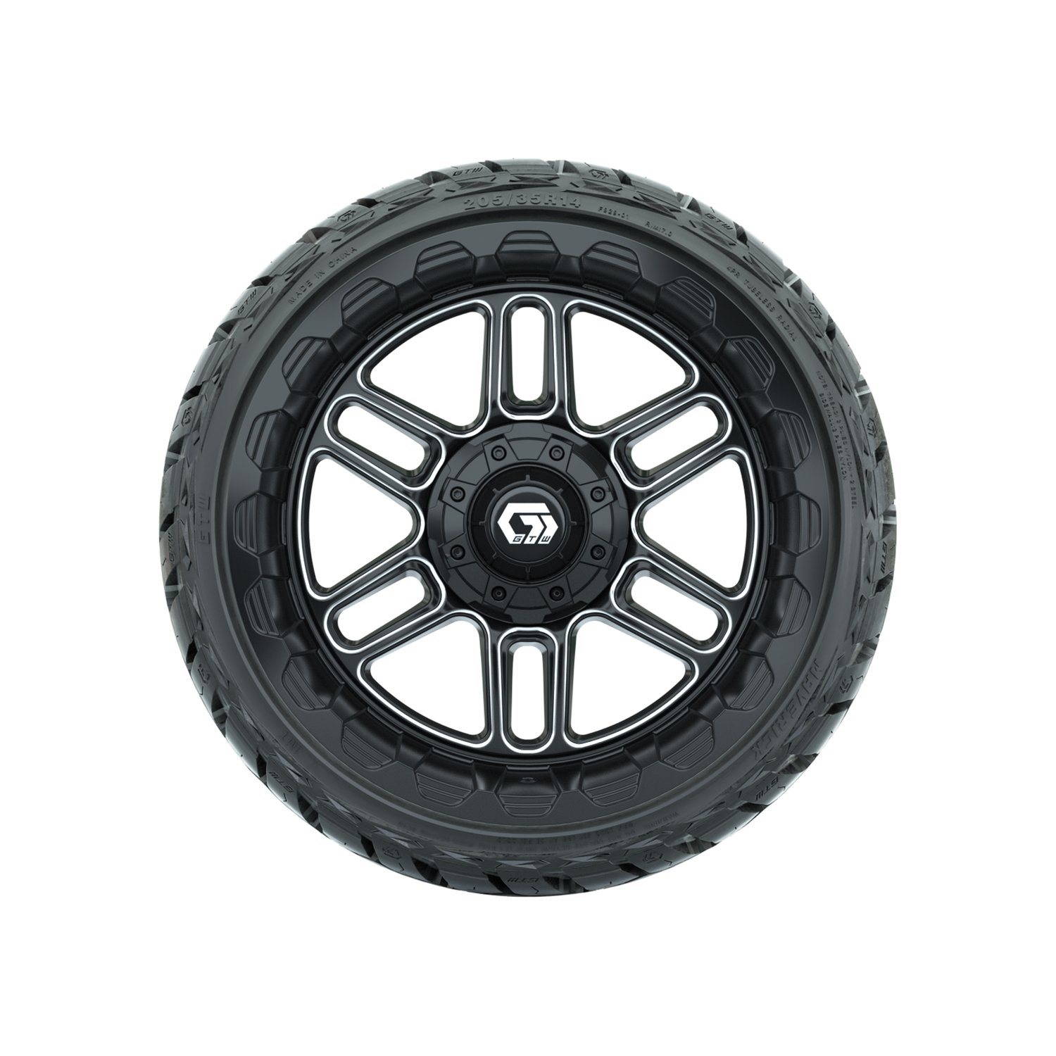 A19-1383 Titan / Machined & Black / Maverick Lo-Pro