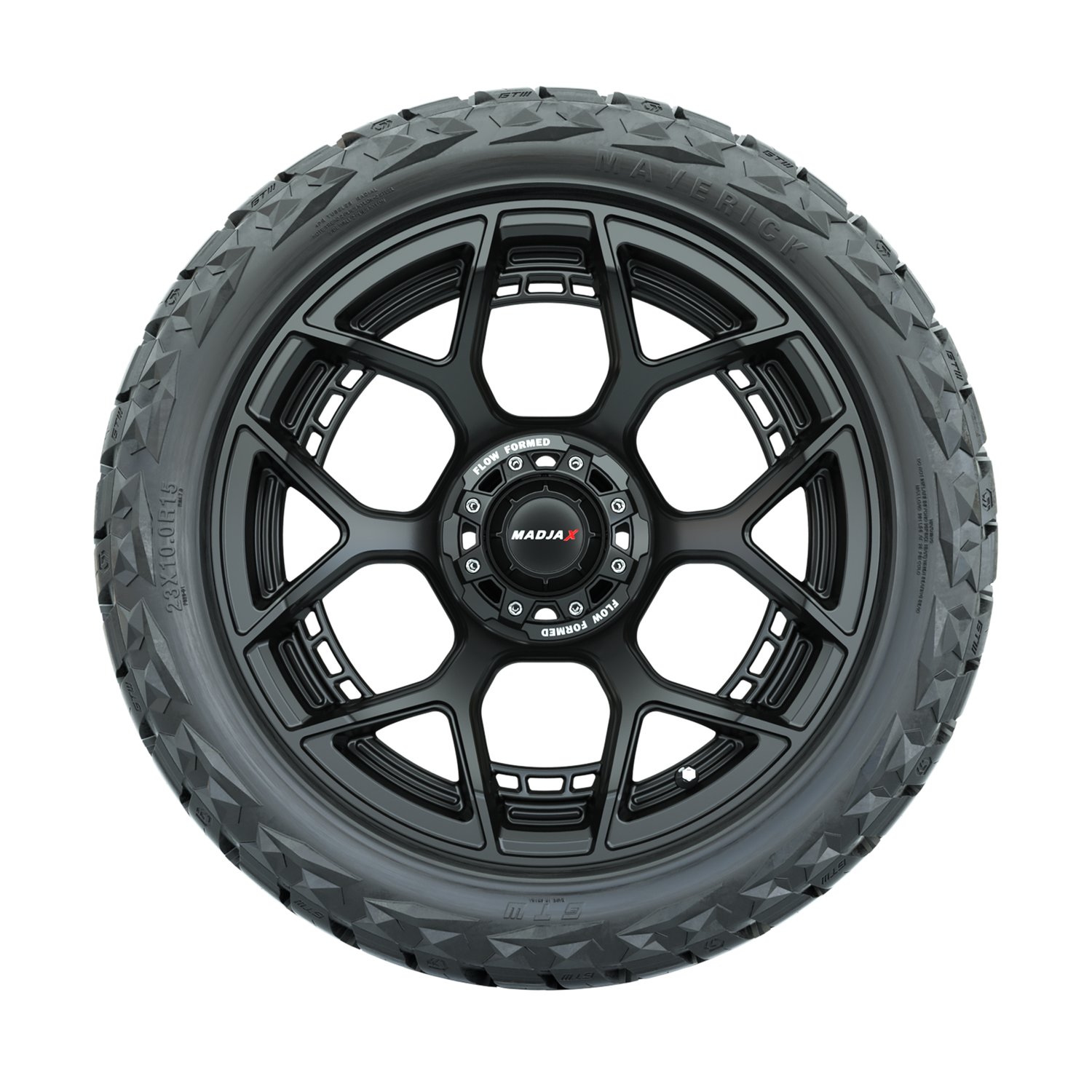 A19-1384 Flow Form / Matte Black / Maverick 23"
