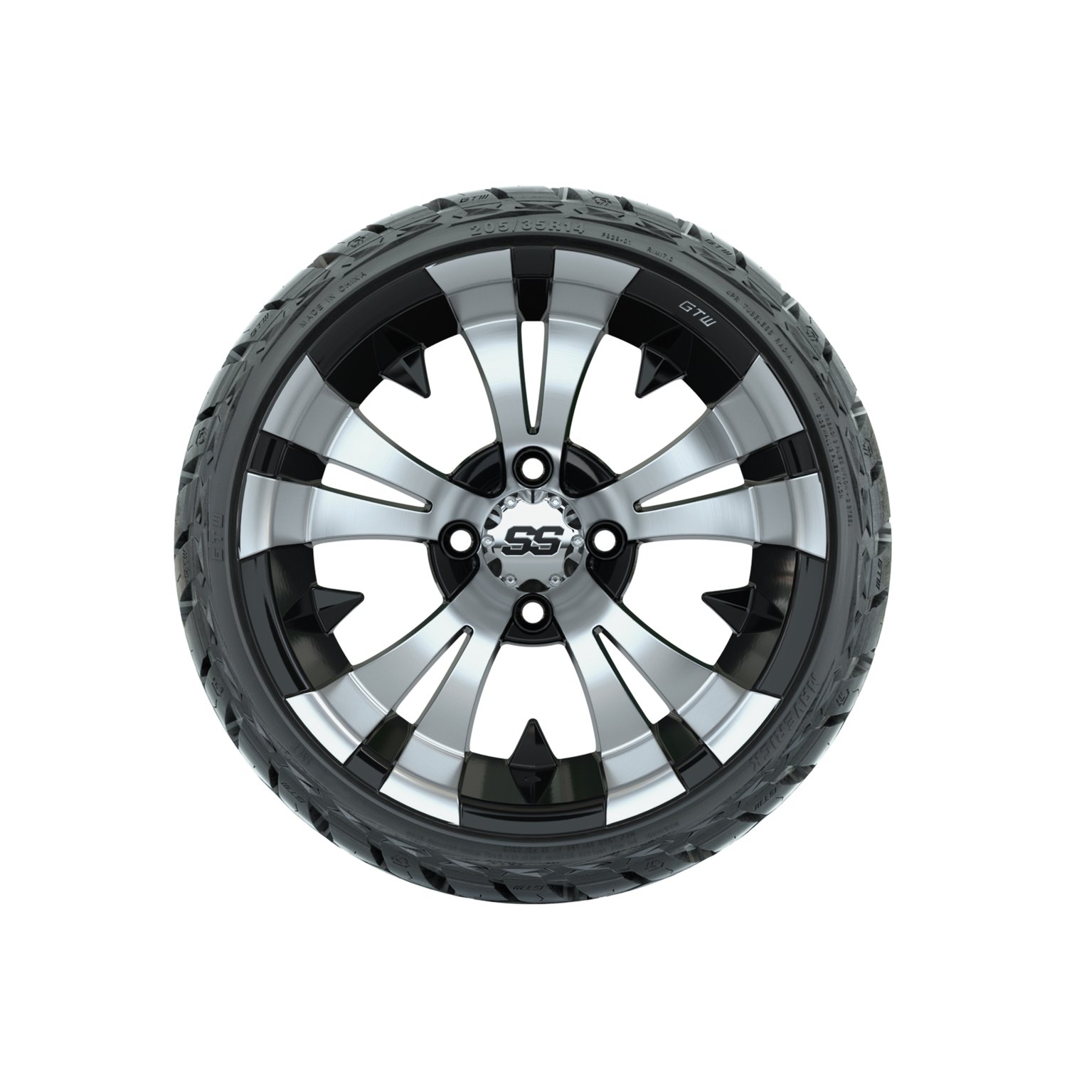 19-168 A19-1466 Vampire / Machined & Black / Maverick Lo Pro