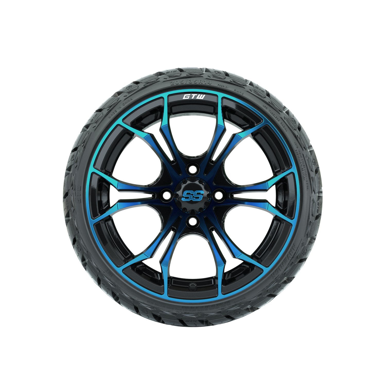 19-223 A19-1468 Spyder / Blue & Black / Maverick Lo Pro