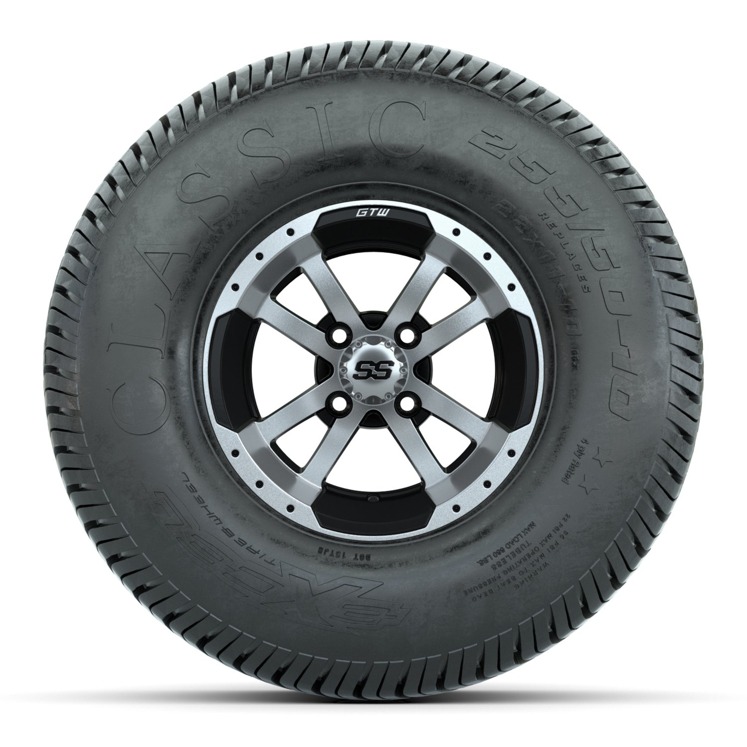 19-107 A19-1504 Storm Trooper / Machined & Black / Excel Classic DOT