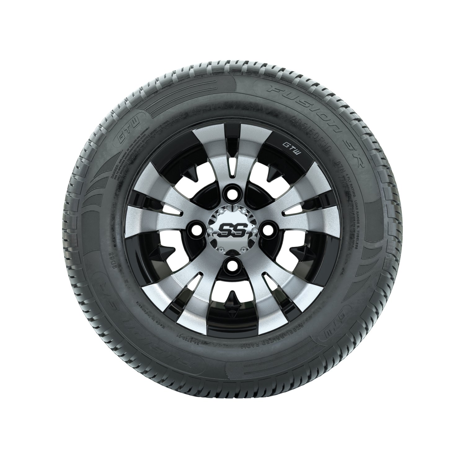 A19-1555 Vampire / Machined & Black / Fusion SR