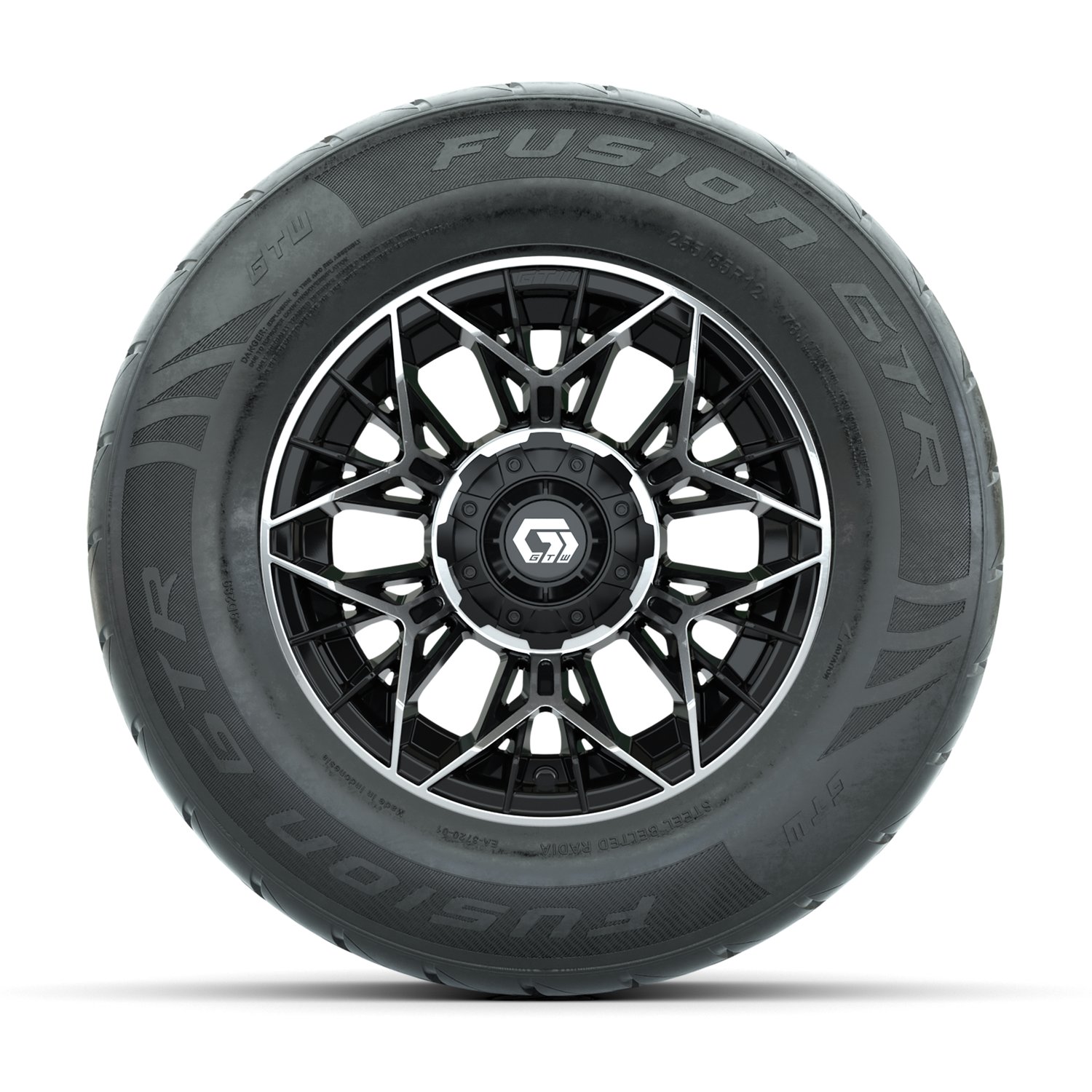 19-314 A19-1665 Stellar / Machined & Black / Fusion GTR