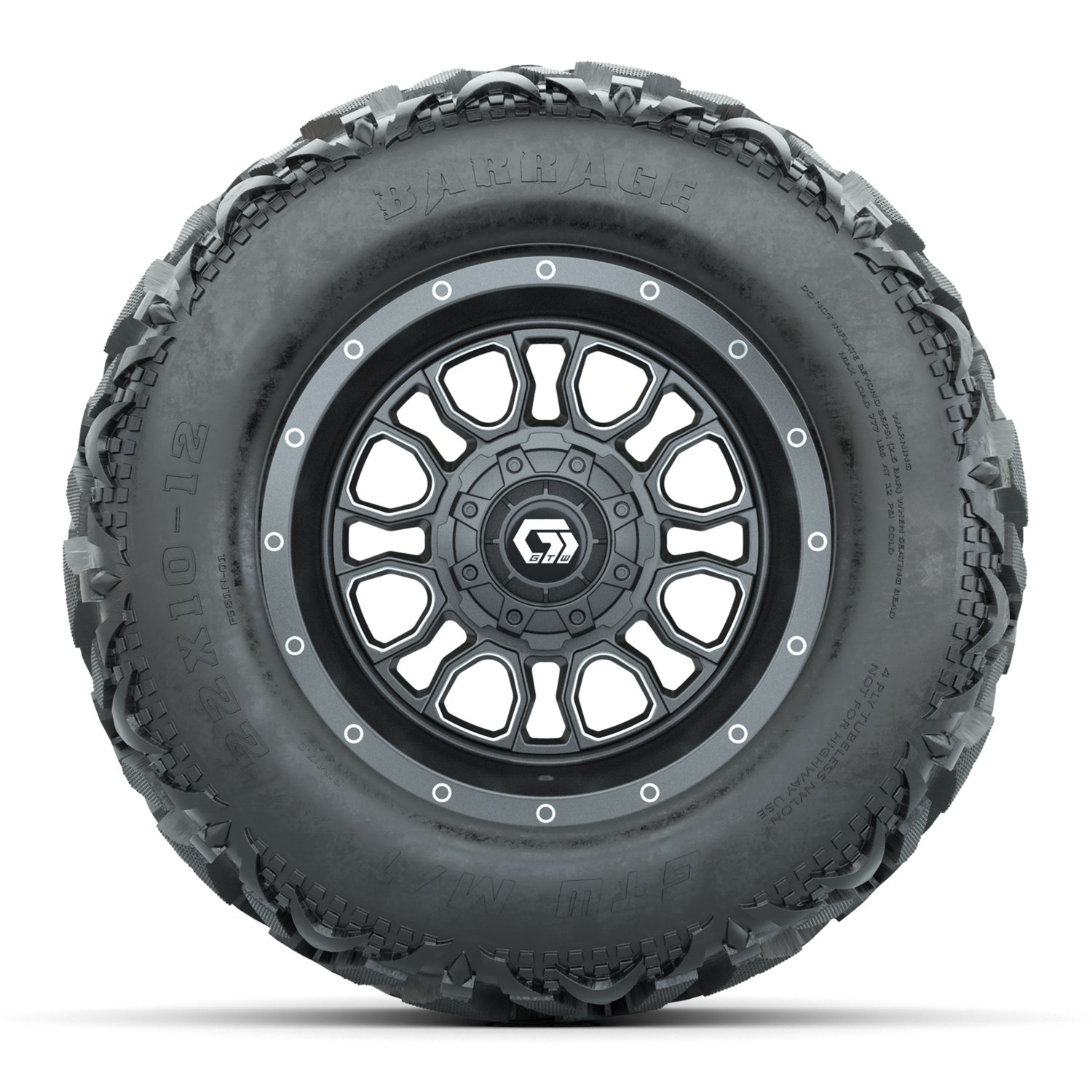 19-335 A19-1724 Volt / Gunmetal / Barrage