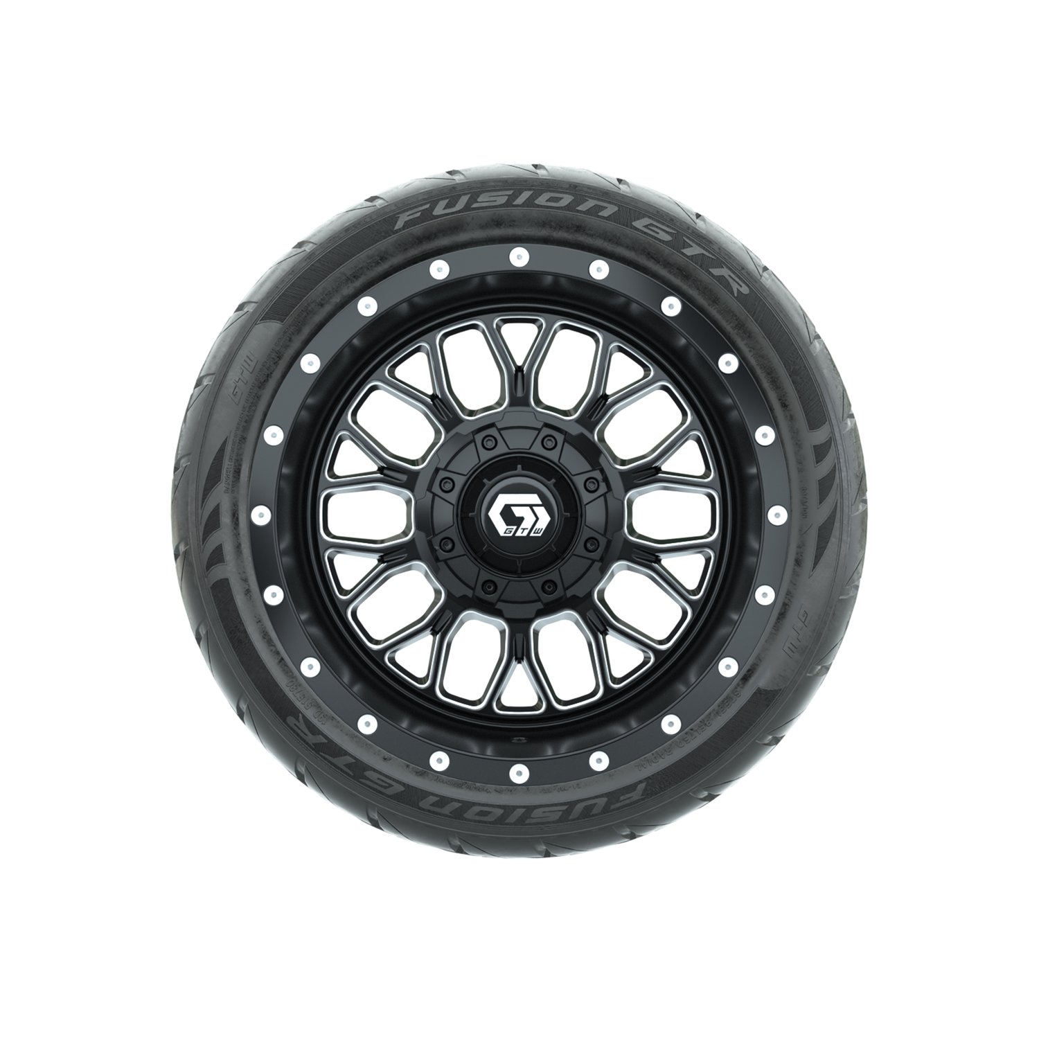 A19-1732 Helix / Machined & Black / Fusion GTR