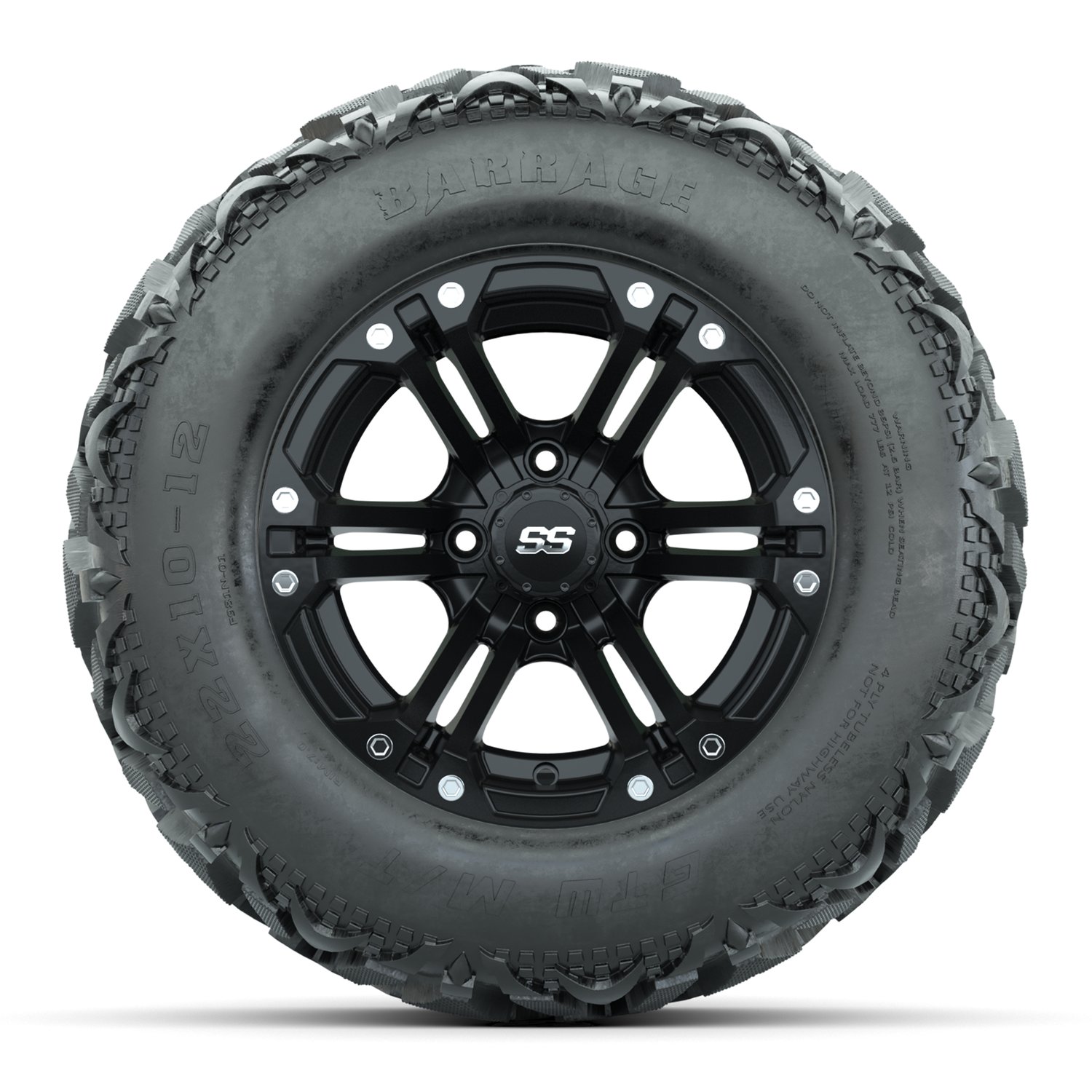 19-150 A19-1789 Specter / Matte Black / Barrage