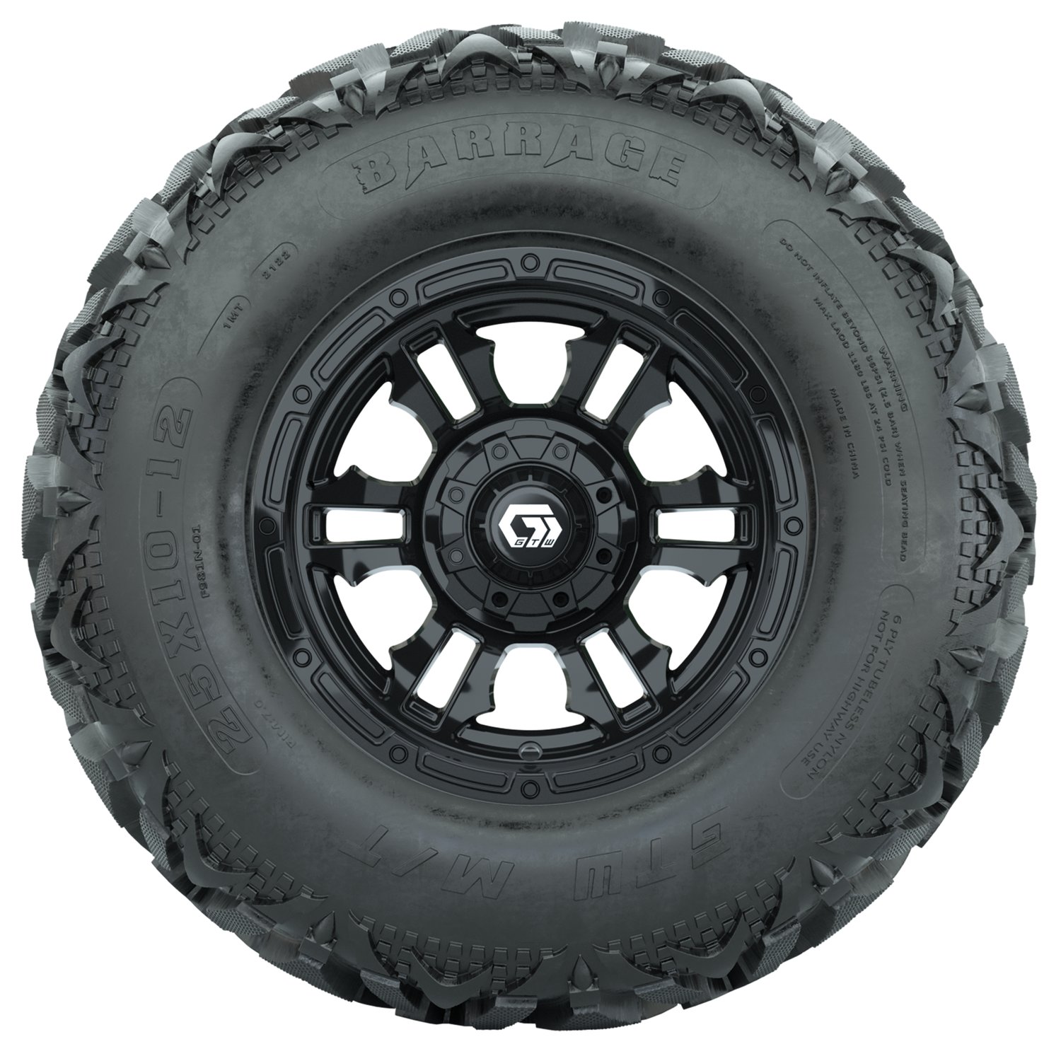 A19-1885 Shogun / Gloss Black / Barrage