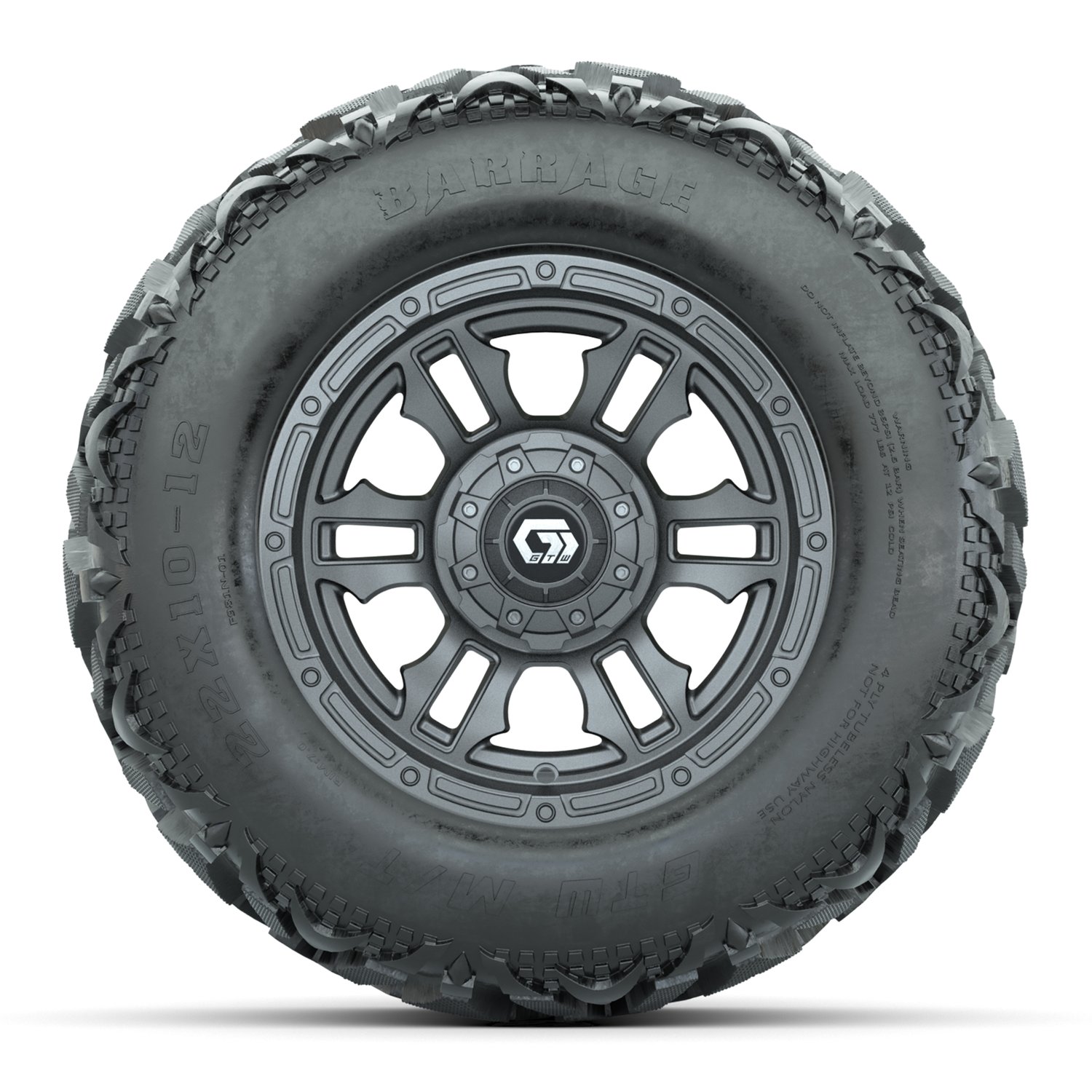 19-402 A19-1900 Shogun / Gloss Gunmetal / Barrage