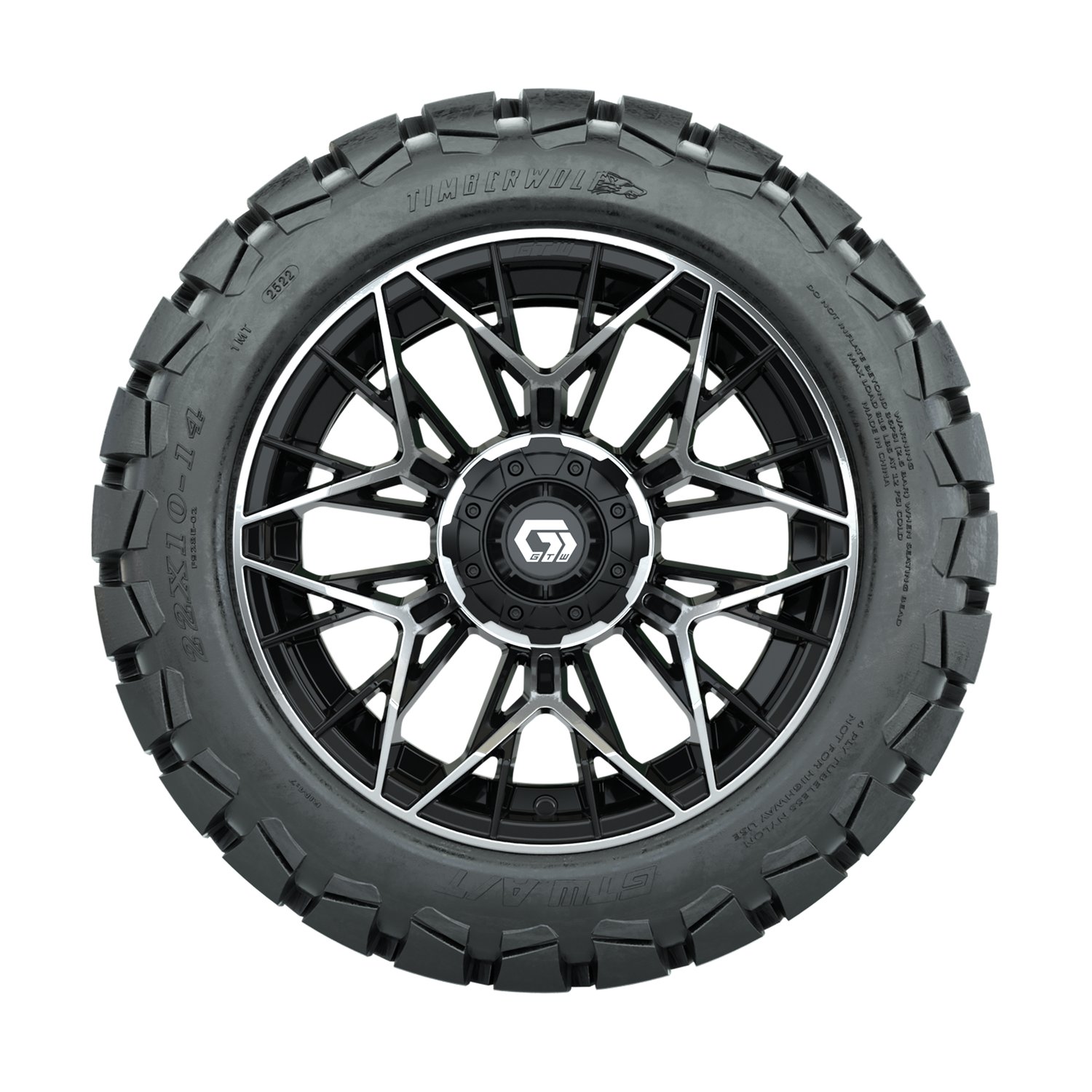 A19-2226 Stellar / Machined & Black / Timberwolf