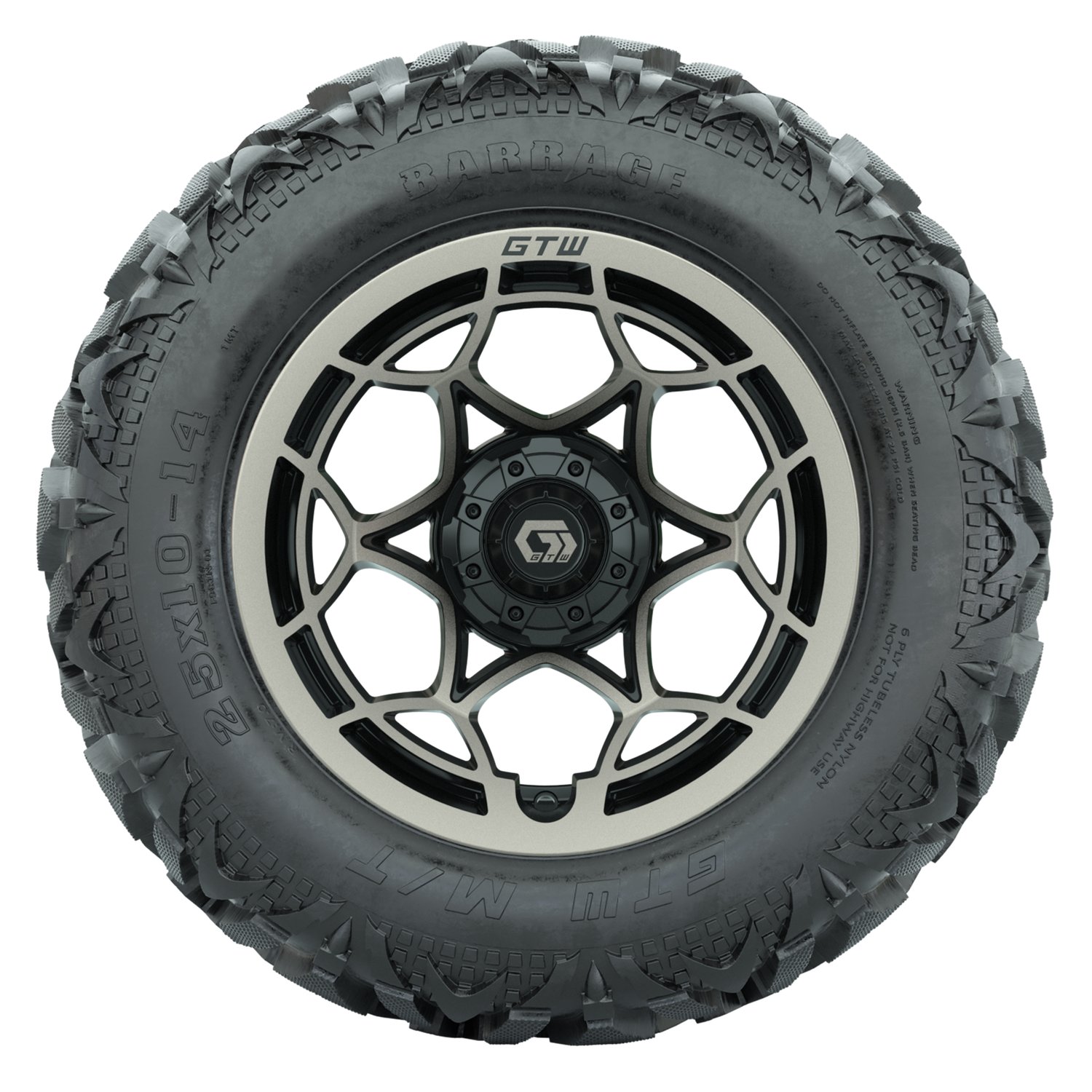 A19-2339 Nexus / Satin Bronze & Gloss Black / Barrage