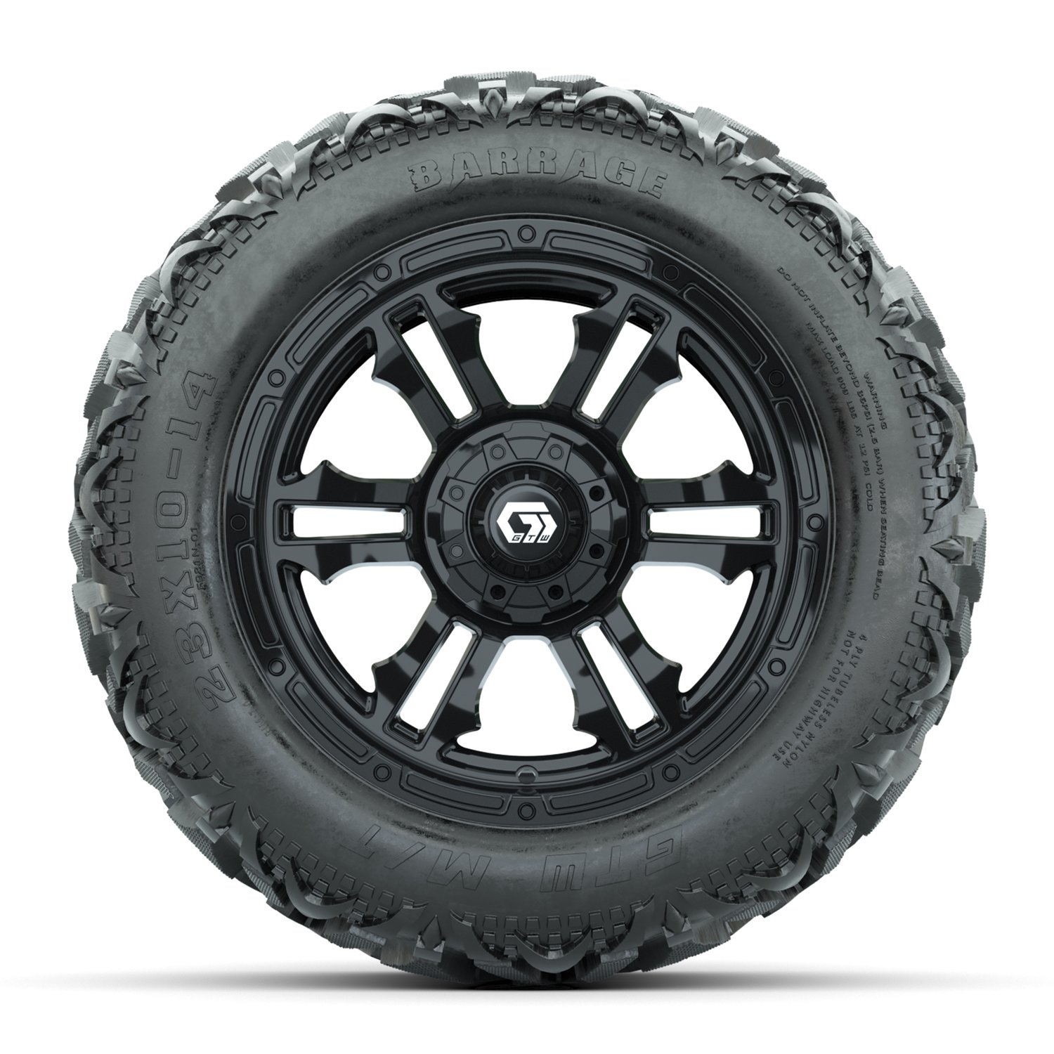 19-400 A19-2365 Shogun / Gloss Black / Barrage