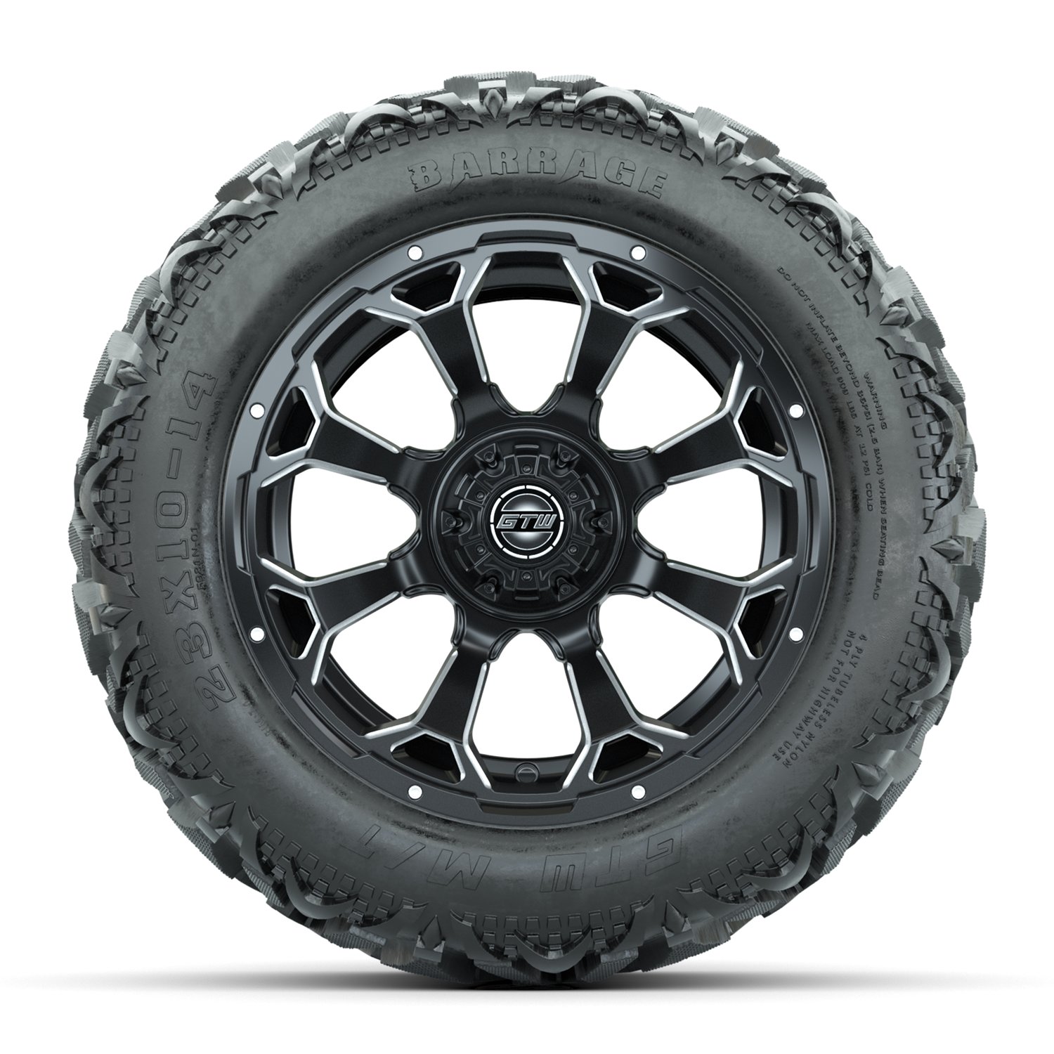 19-226 A19-2427 Raven / Matte Black / Barrage