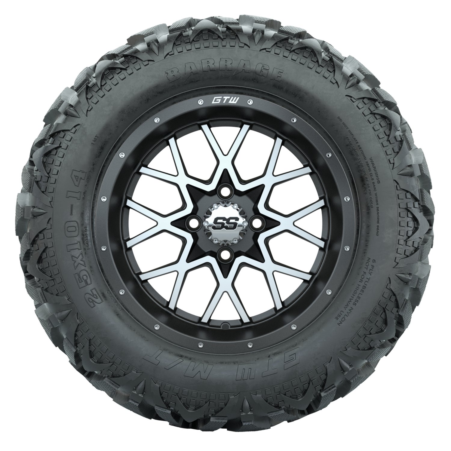 A19-2451 Vortex / Matte Gray & Machined / Barrage