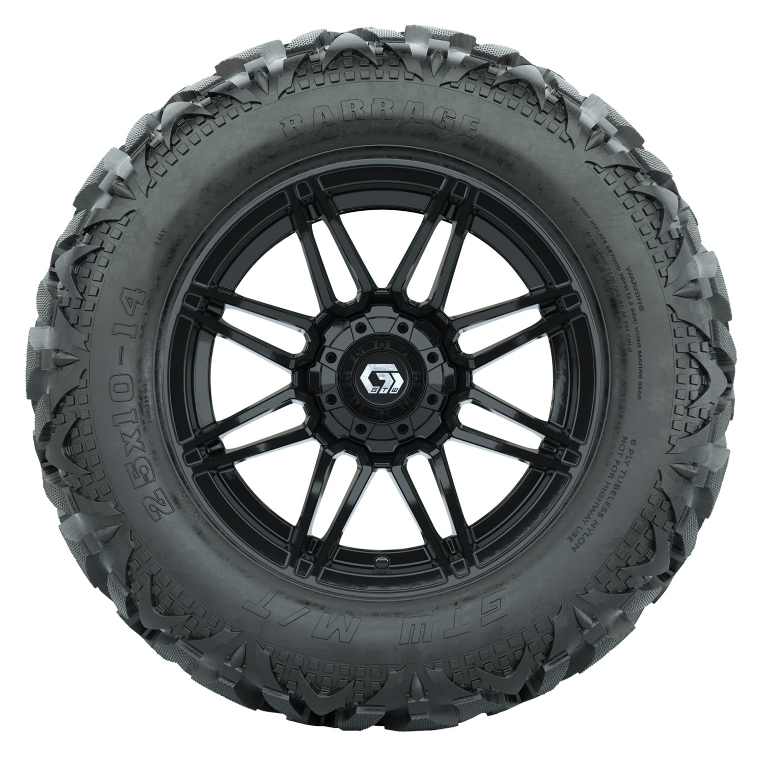 A19-2548 Stealth / Gloss Black / Barrage
