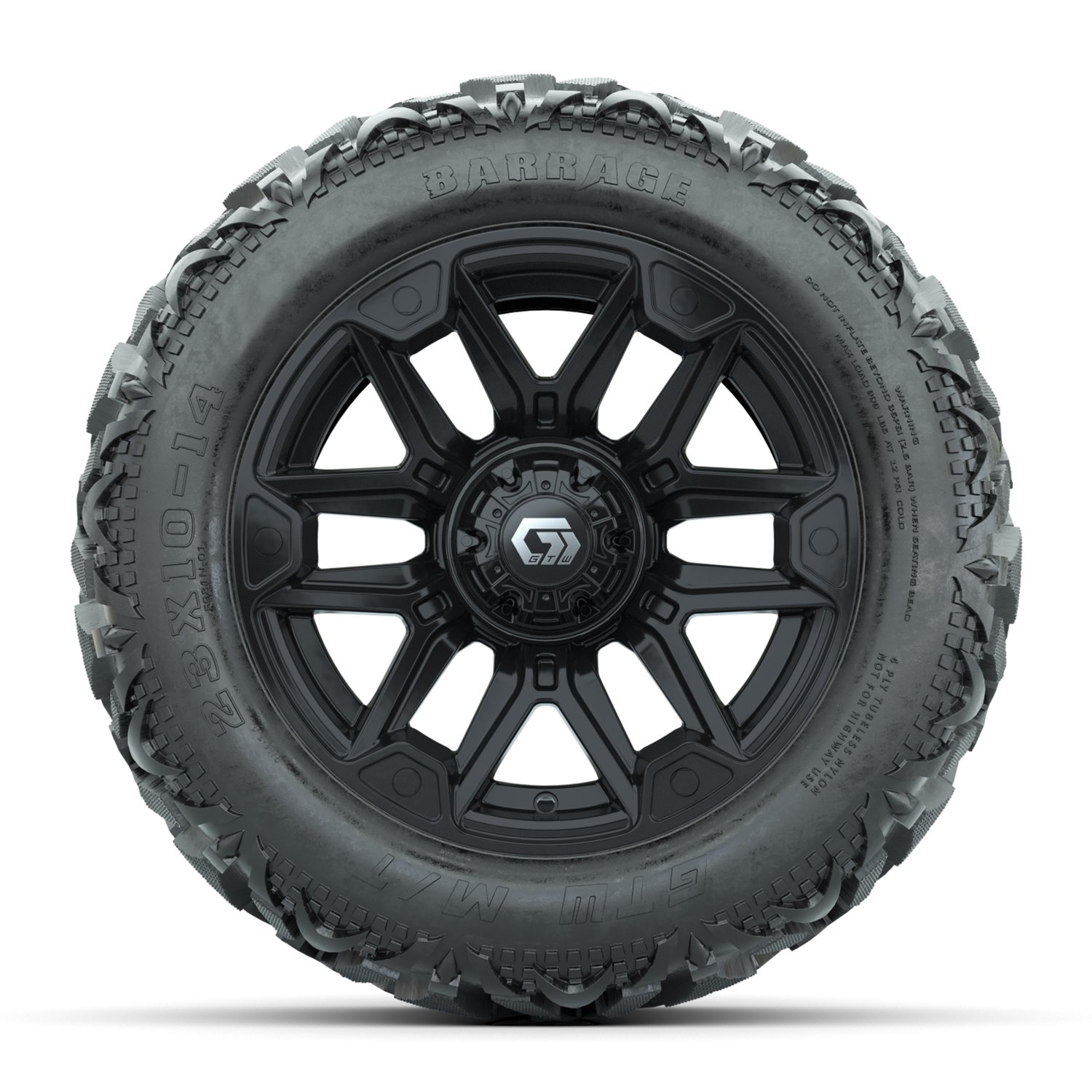19-414 A19-2565 Graffiti / Gloss Black / Barrage