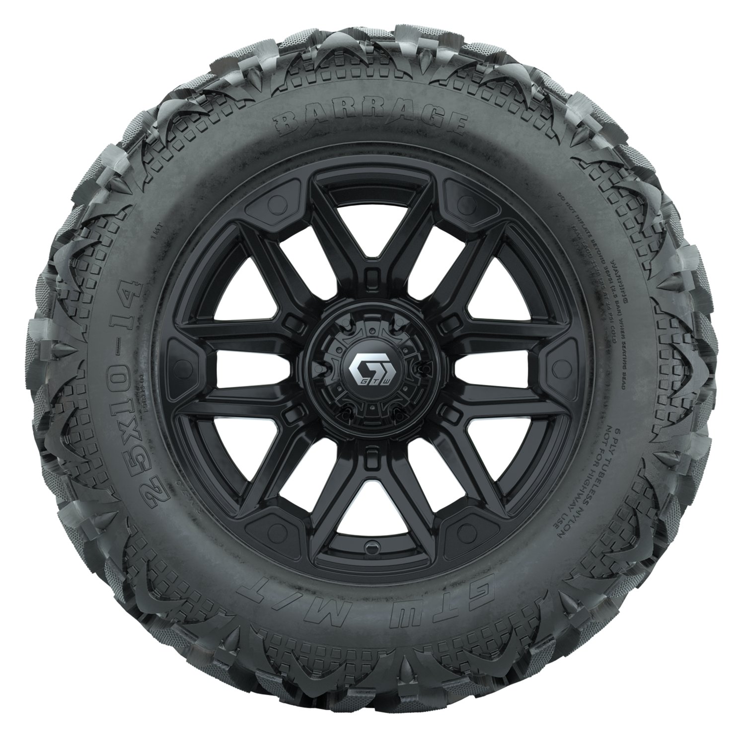 A19-2566 Graffiti / Gloss Black / Barrage