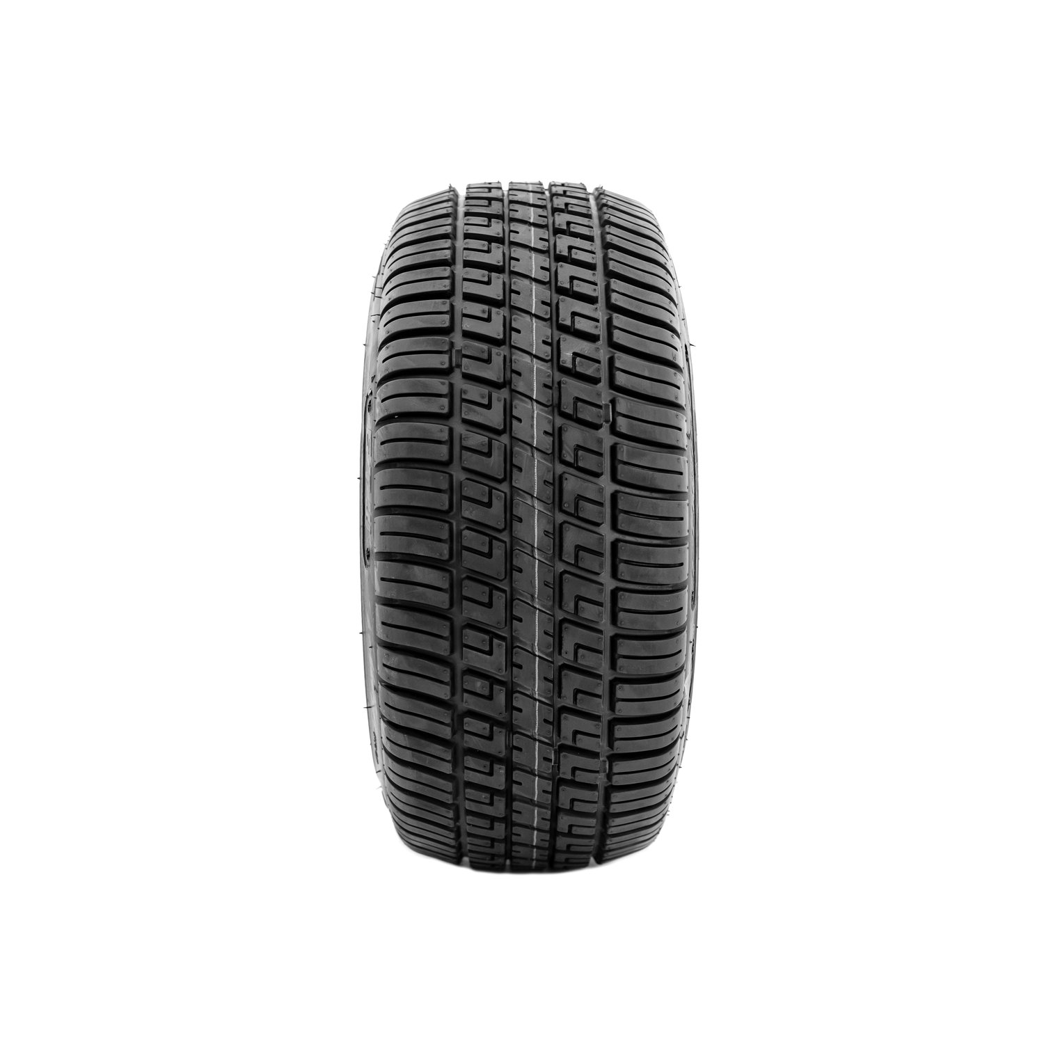 20-043 A19-364 GTW 12" Tempest Black/Red Wheels with 205/30-12 (18") Fusion Street Tires