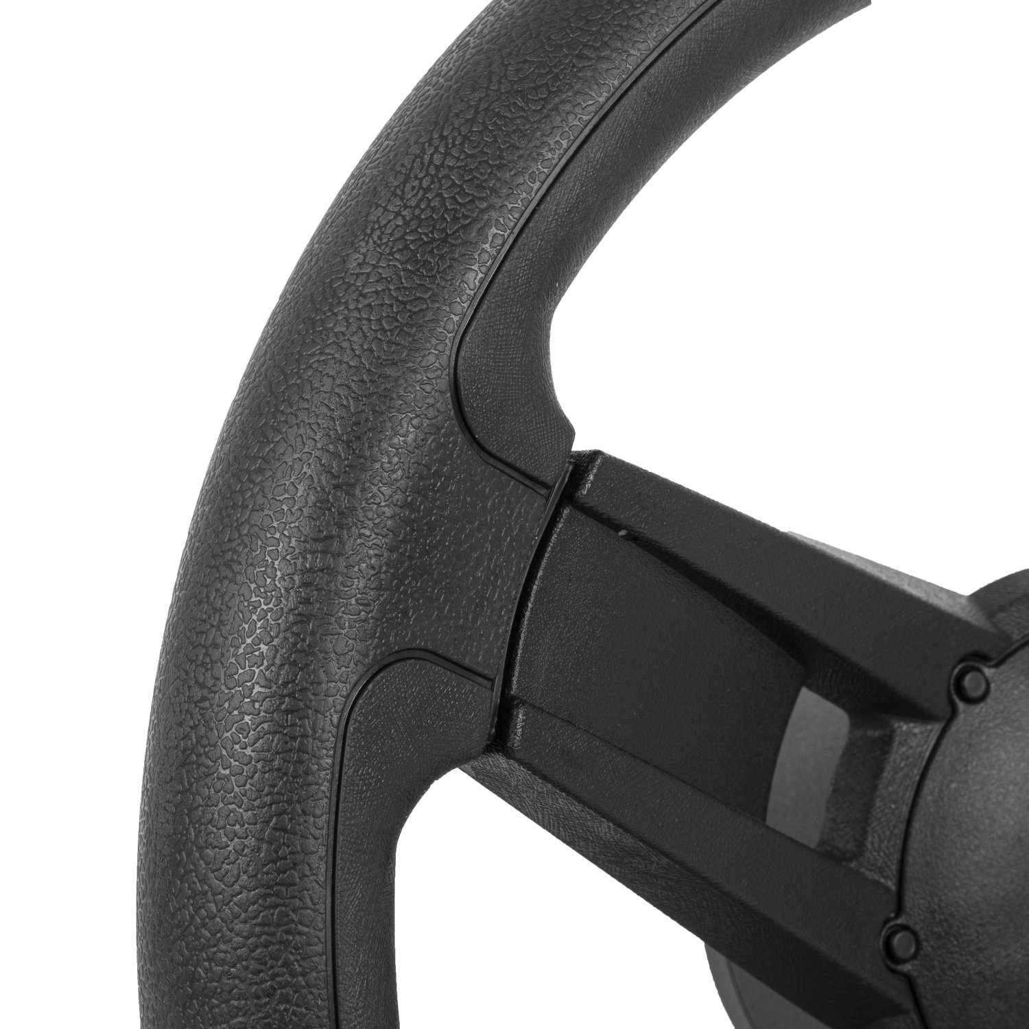 06-163 Gussi Giazza Soft Touch Steering Wheel Black Icon AEV