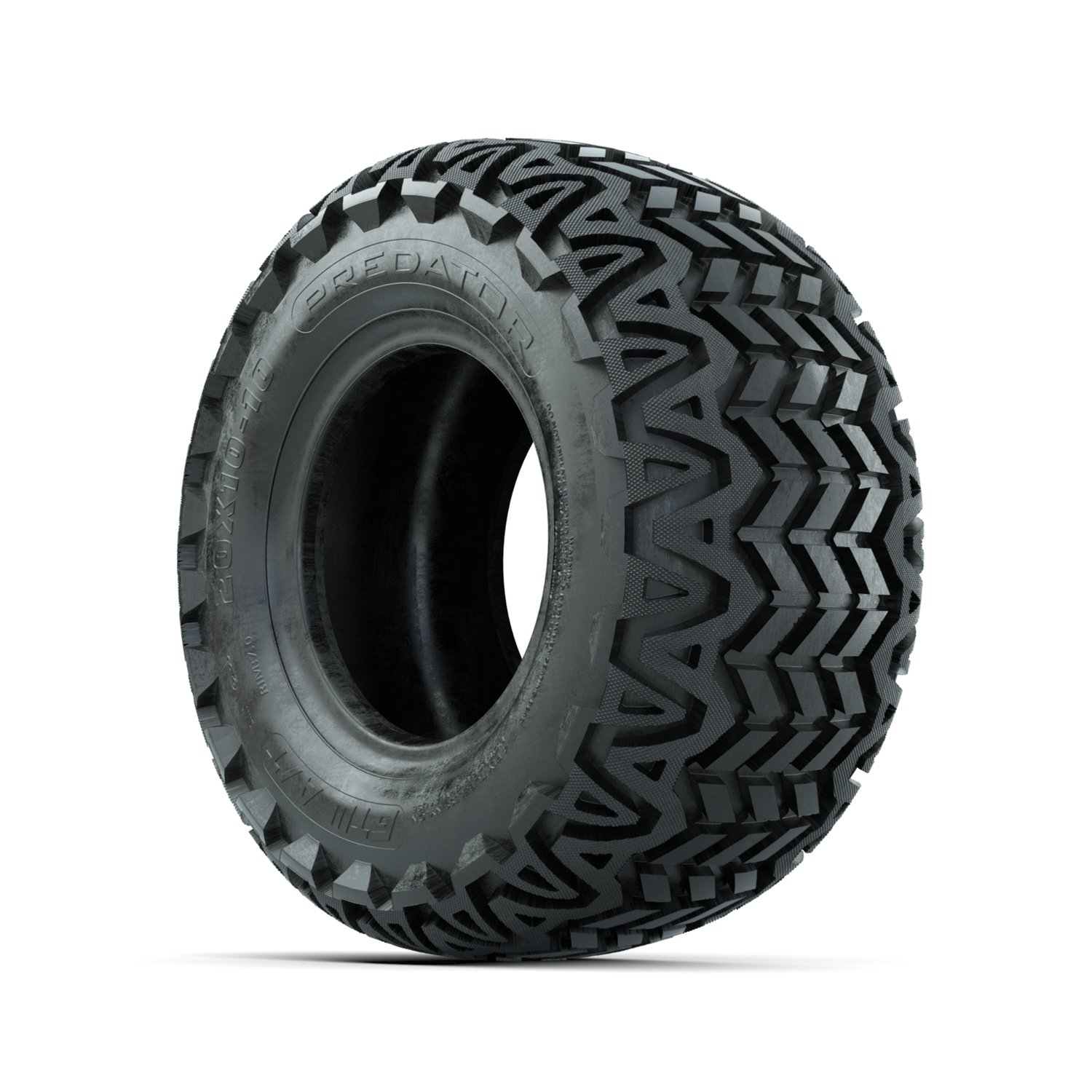 20-059 20x10-10 Predator AT 4PR profile mounted