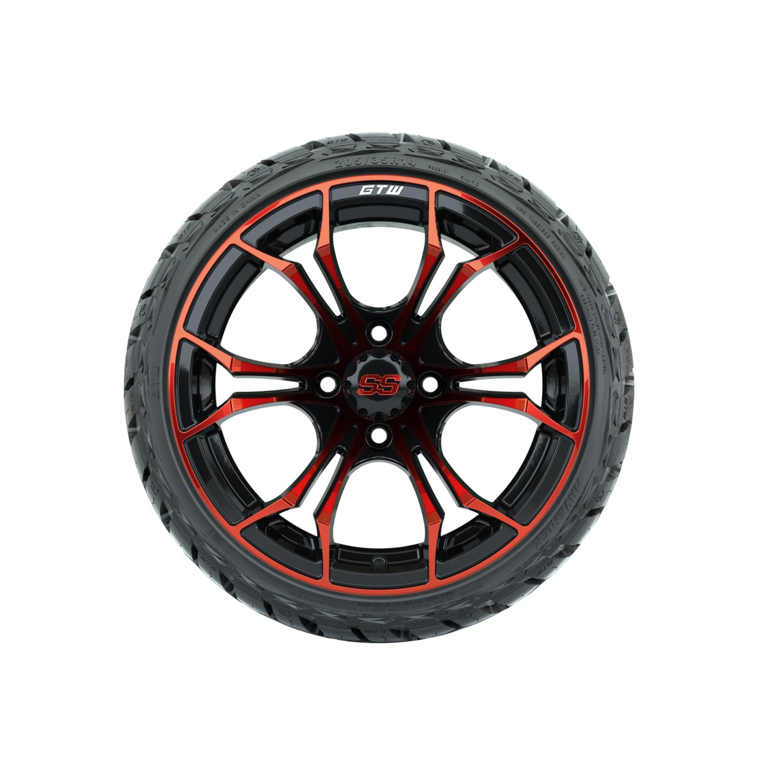 19-222 A19-1467 Spyder / Red & Black / Maverick Lo Pro