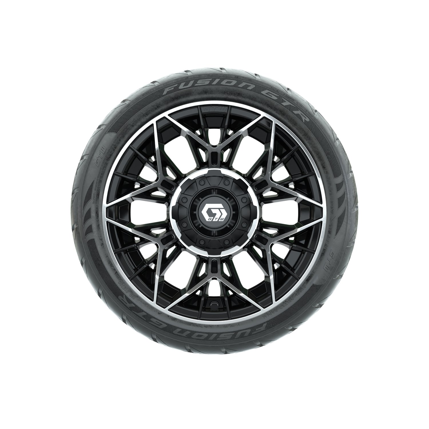 19-314 A19-1664 Stellar / Machined & Black / Fusion GTR