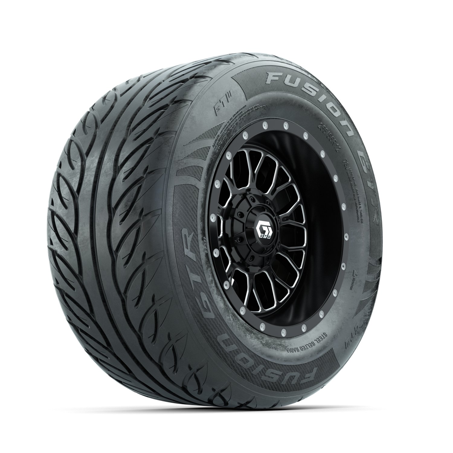 A19-1733 Helix / Machined & Black / Fusion GTR