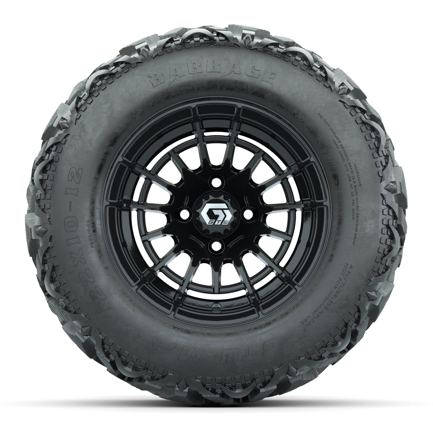 19-389 A19-1836 Boost / Gloss Black / Barrage