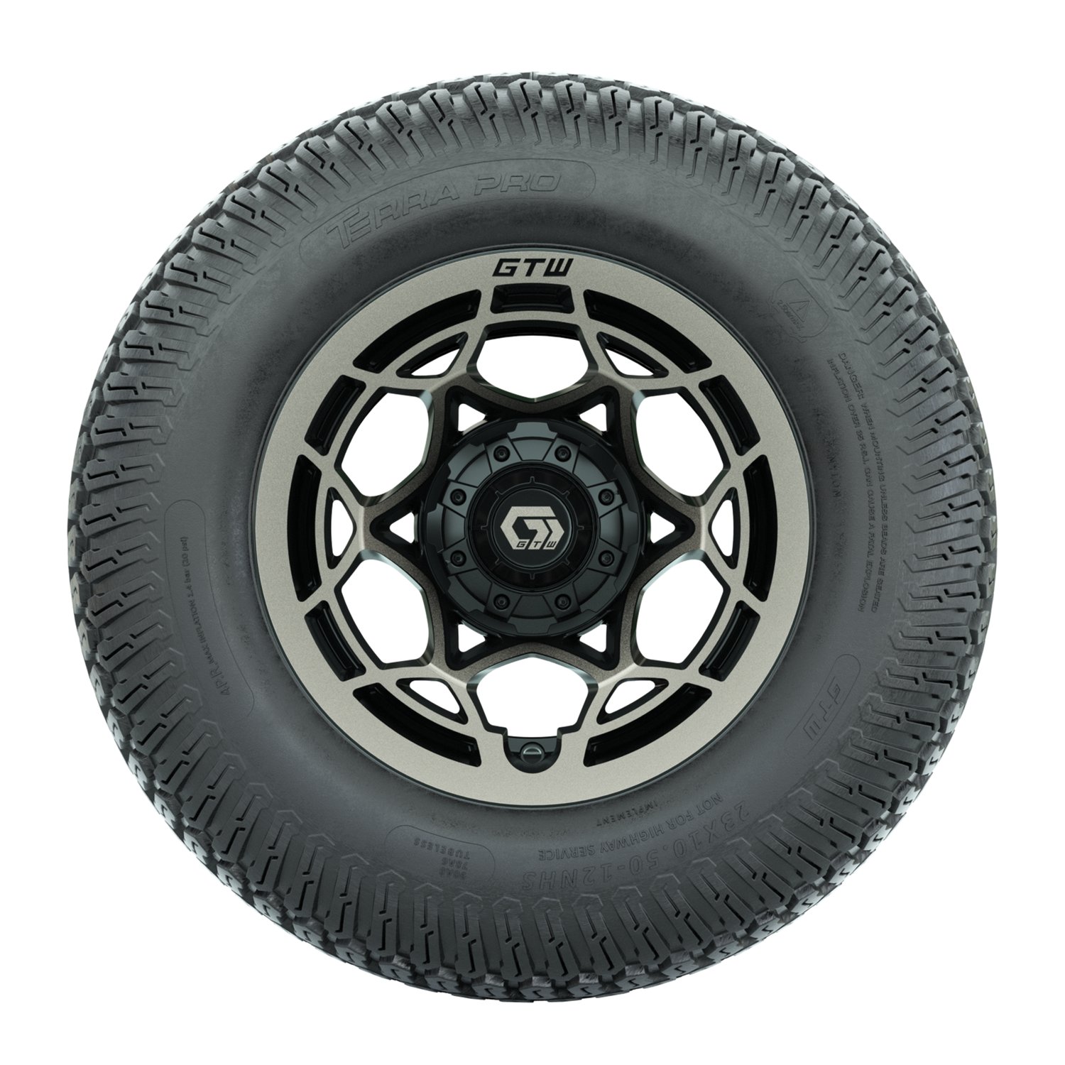 19-393 A19-1860 Nexus / Satin Bronze & Gloss Black / Terra Pro