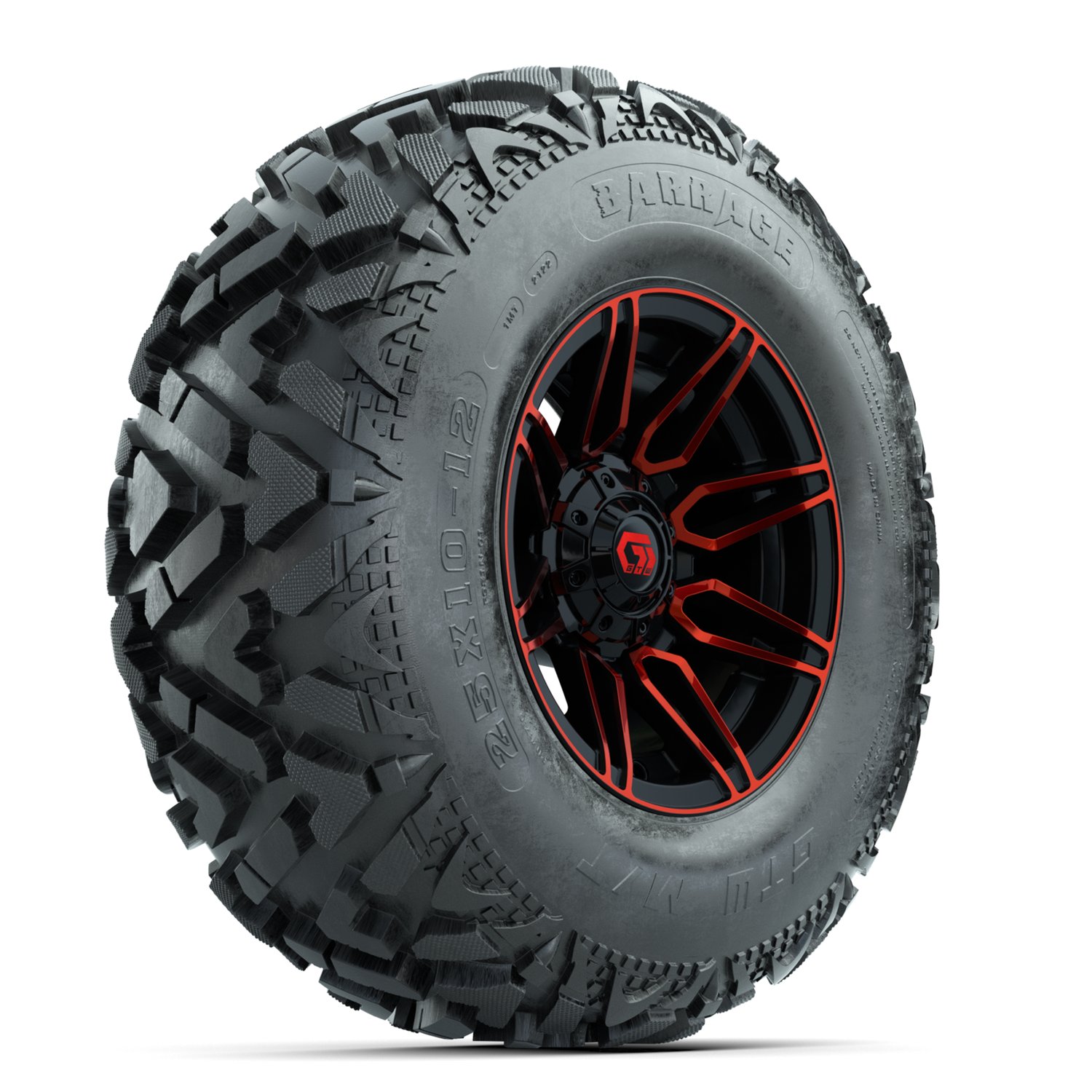 A19-2119 Stealth / Red & Black / Barrage