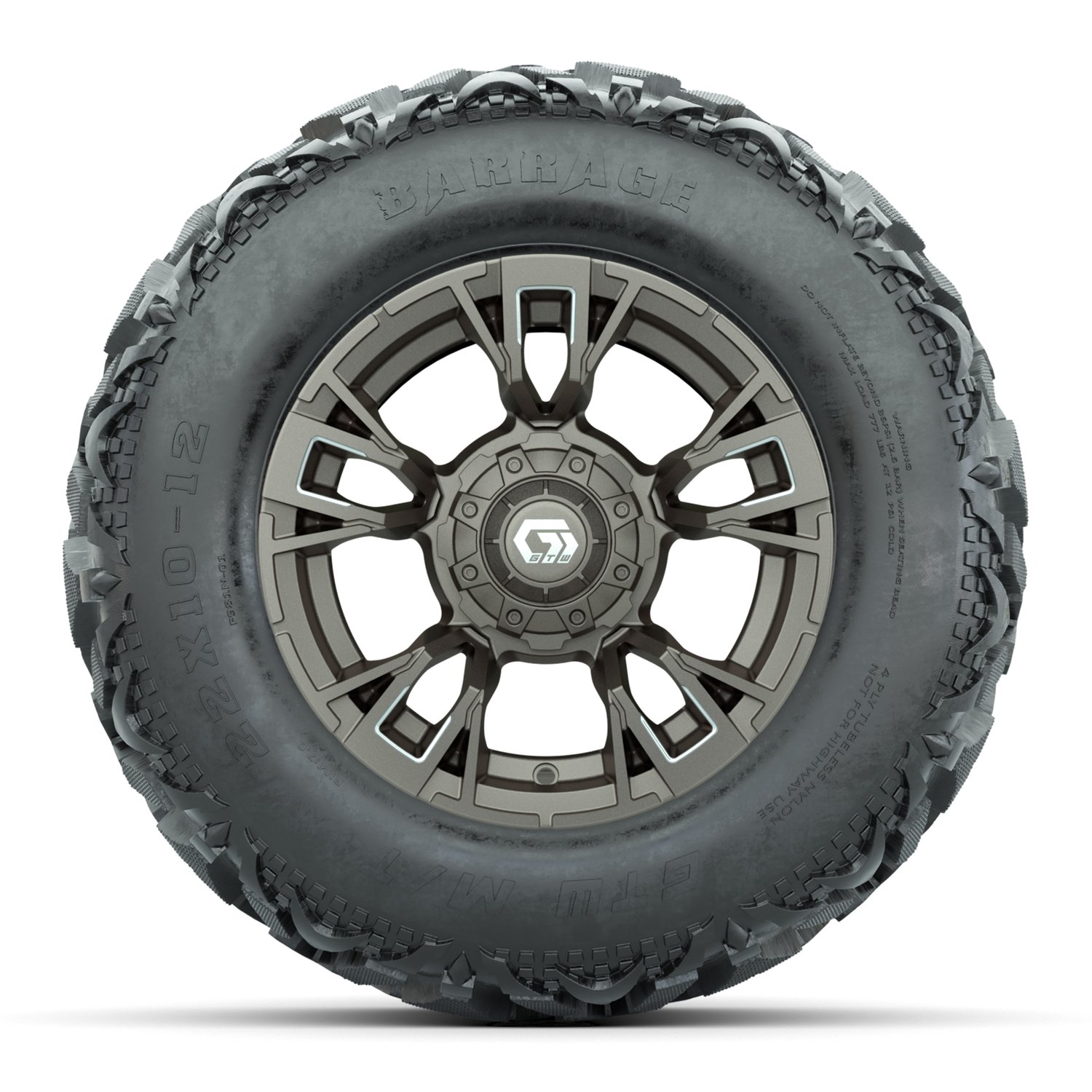 19-422 A19-2150 Vandal / Satin Bronze / Barrage