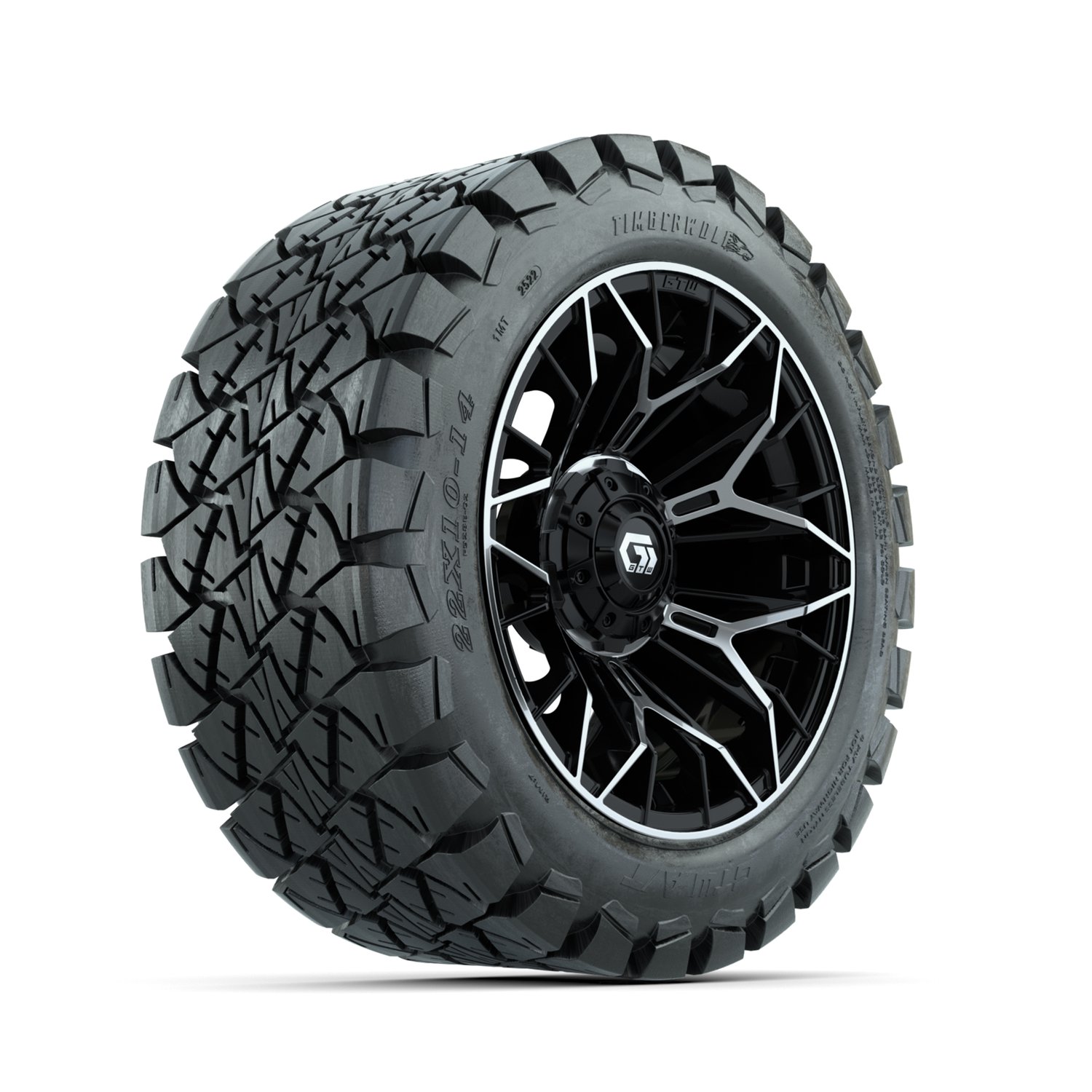 A19-2226 Stellar / Machined & Black / Timberwolf
