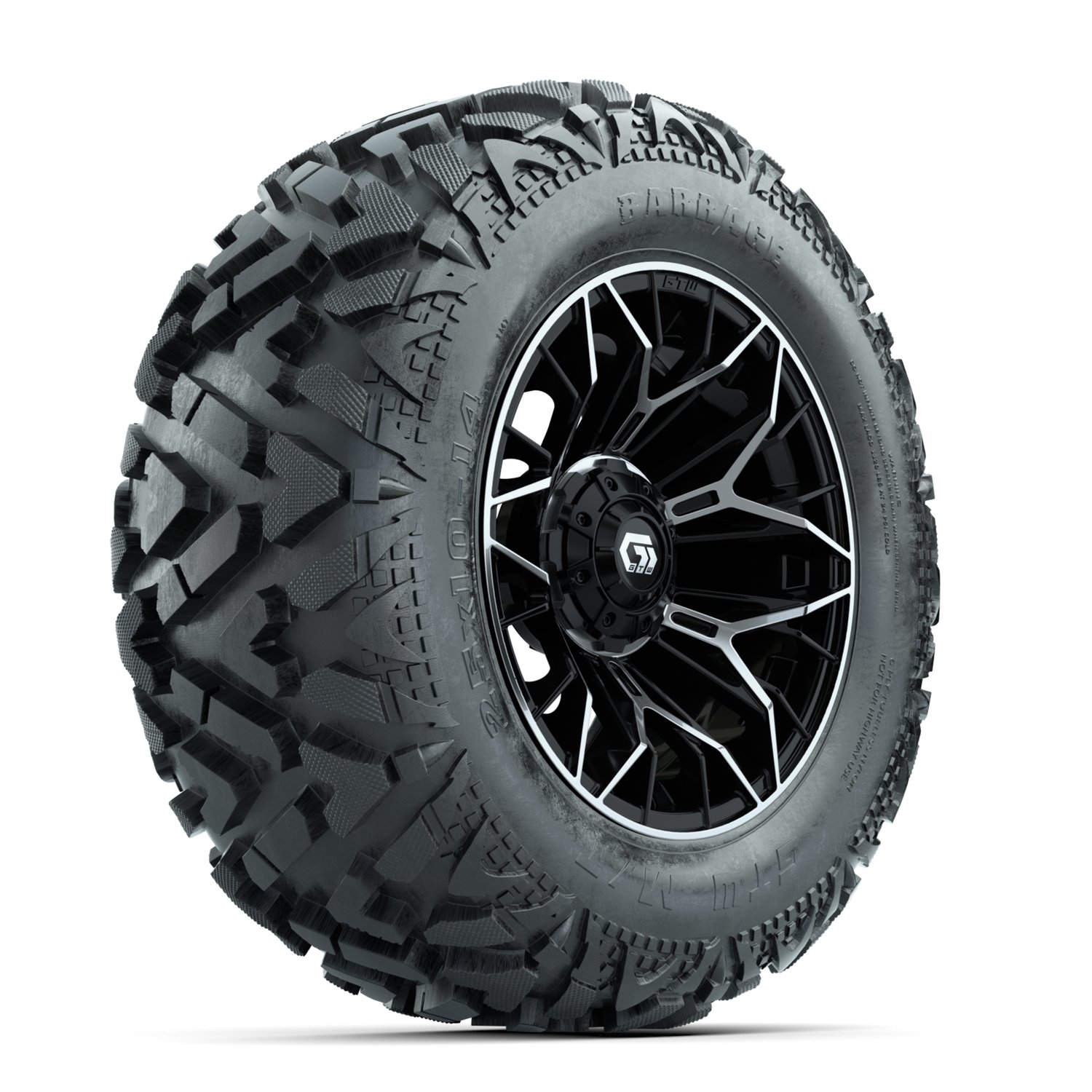 A19-2228 Stellar / Machined & Black / Barrage