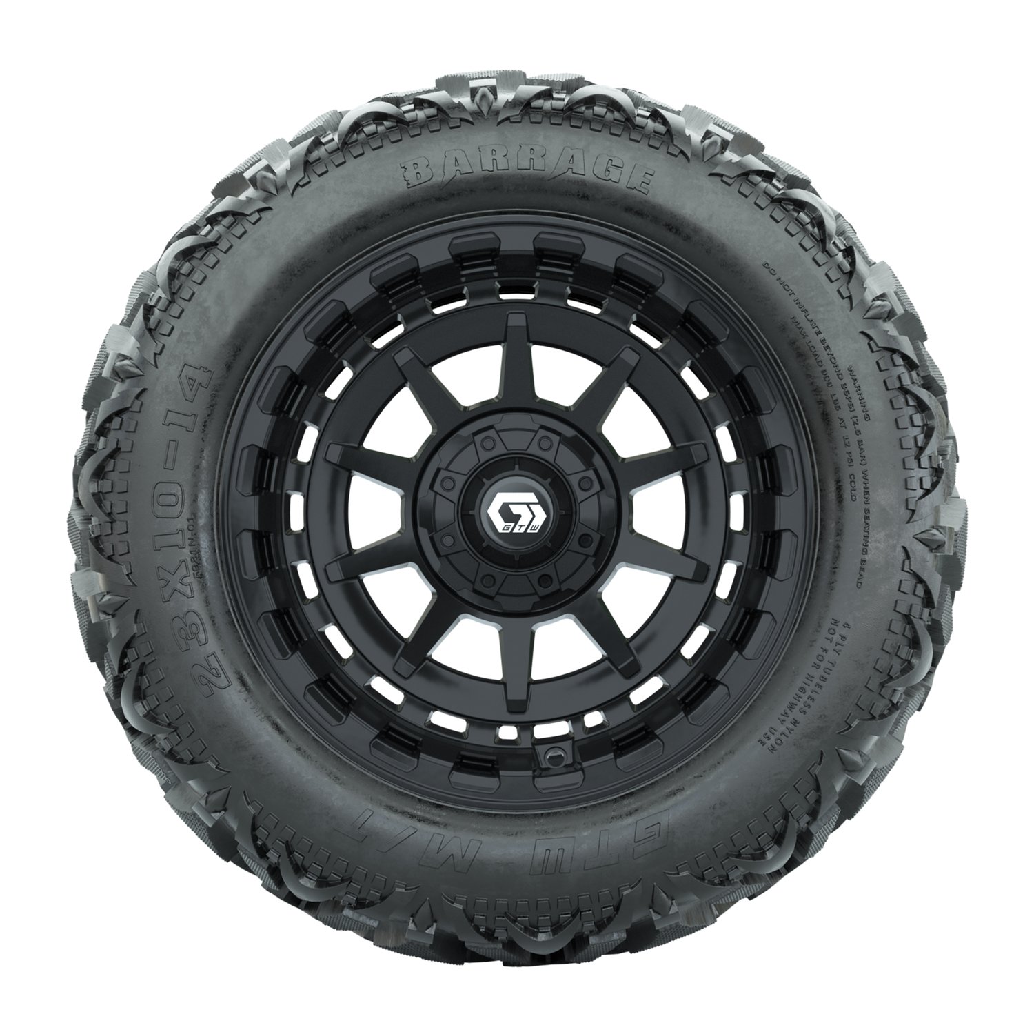 19-397 A19-2356 Barricade / Gloss Black / Barrage
